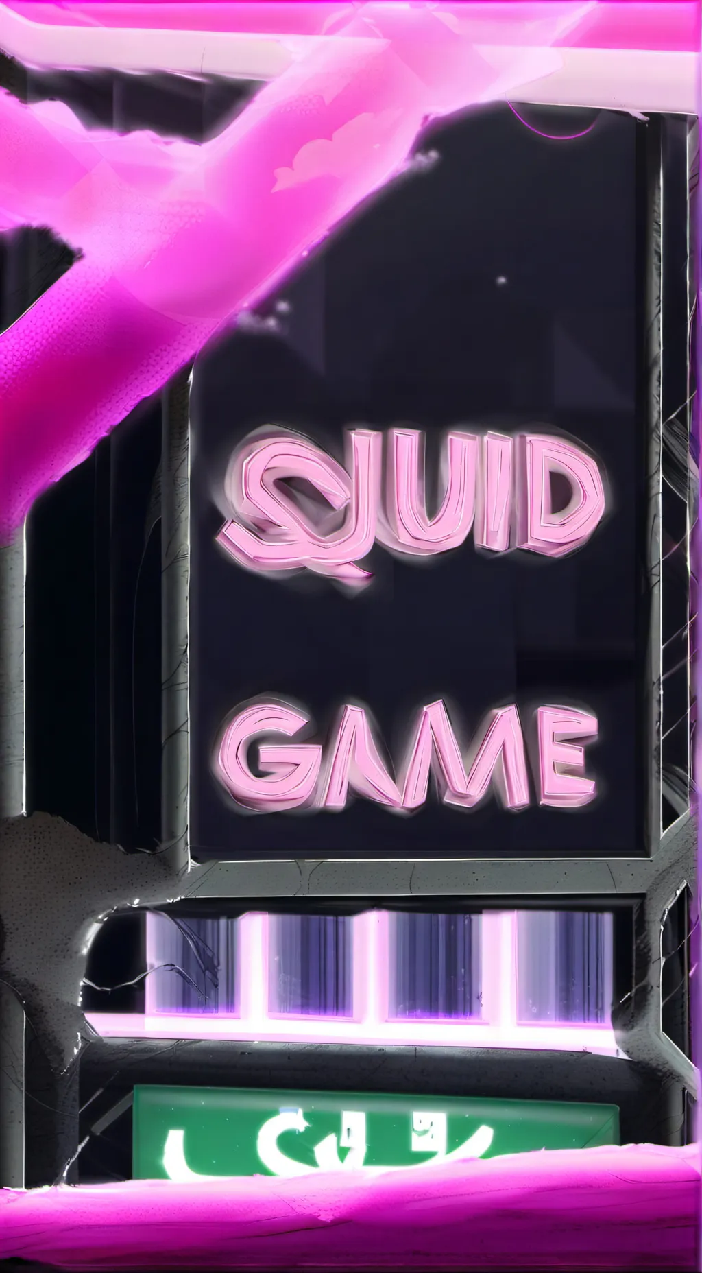 ai character: squid gane 2 background