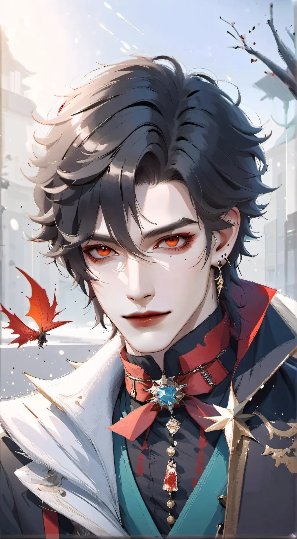 ai character: Bruno  background