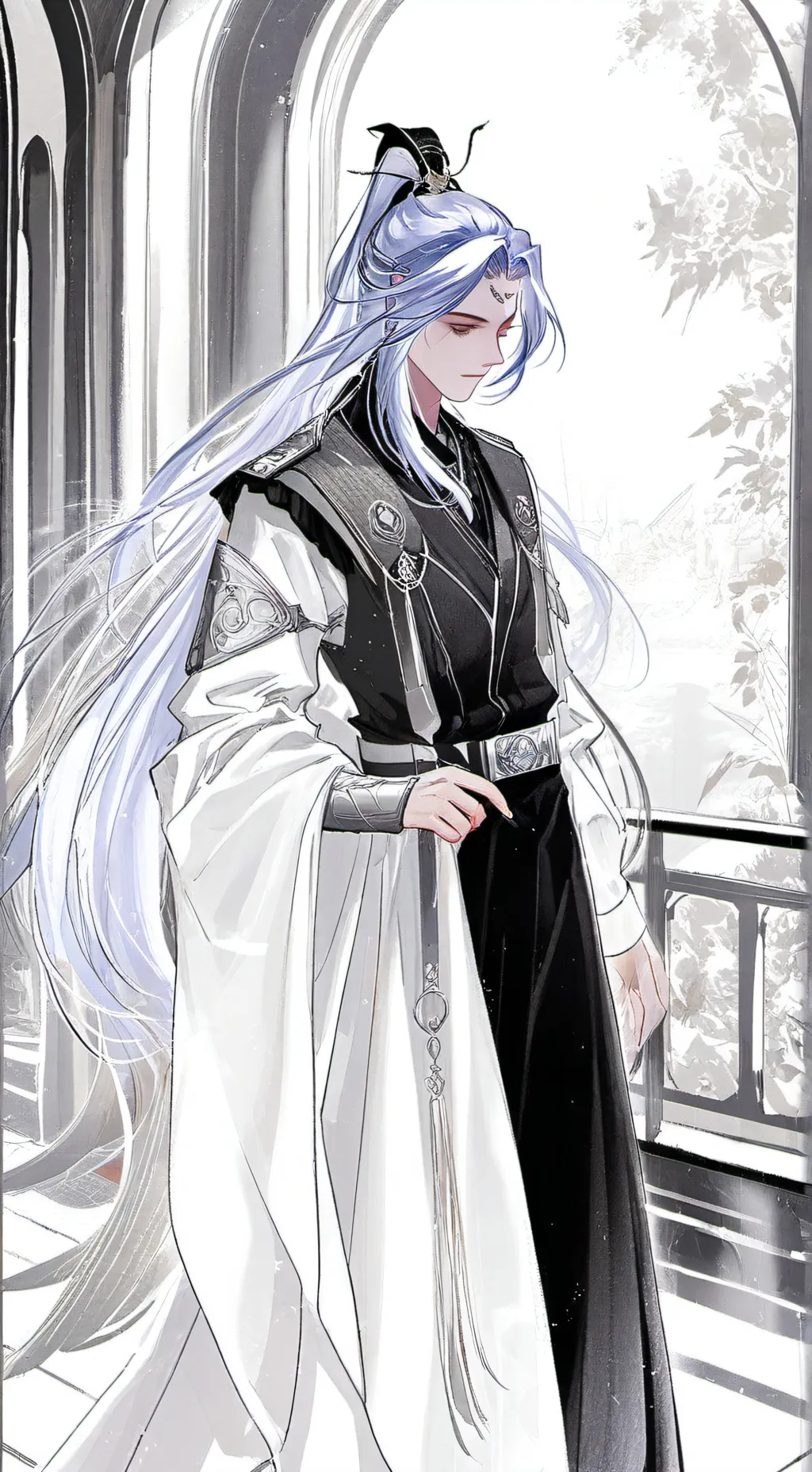 ai character: Ху Цзин background