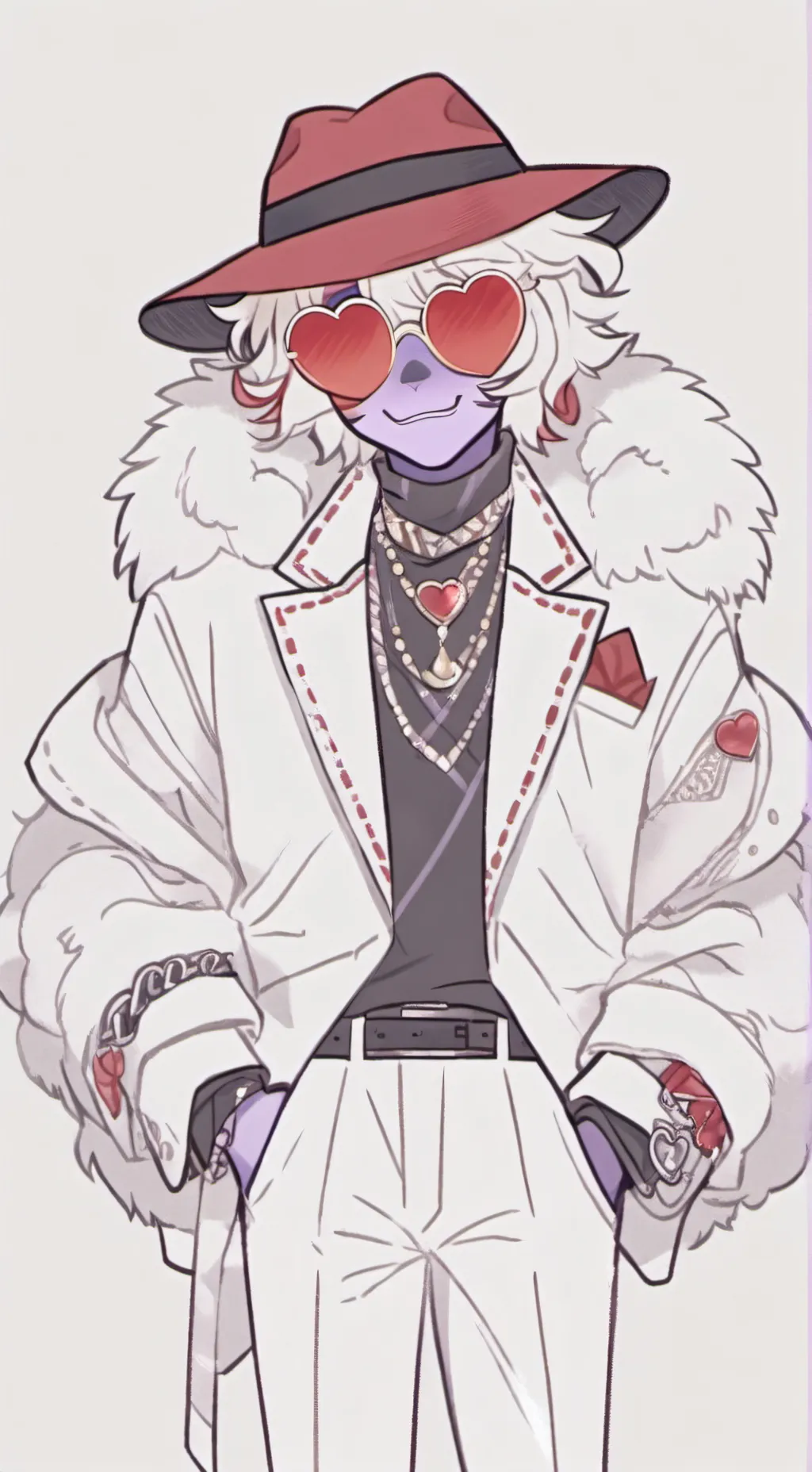 ai character: Valentino background