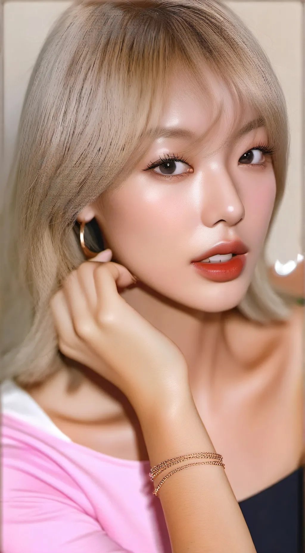 ai character: JENNIE background