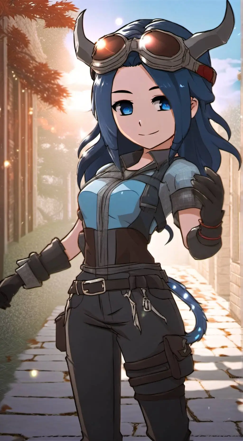 ai character: InfinityXFlims background