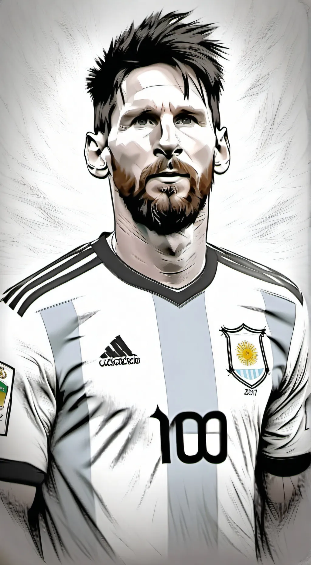 ai character: messi background