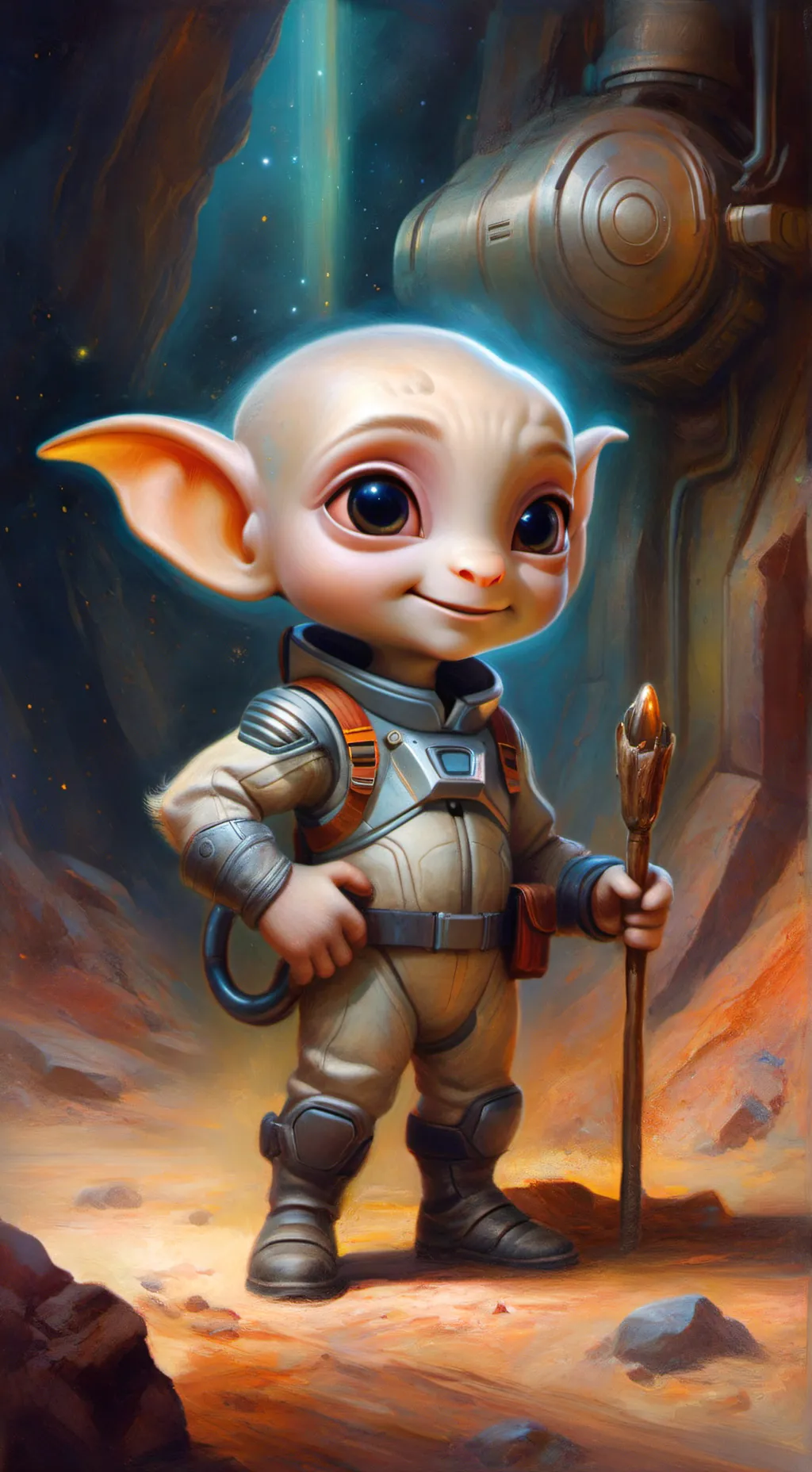 ai character: Evon background