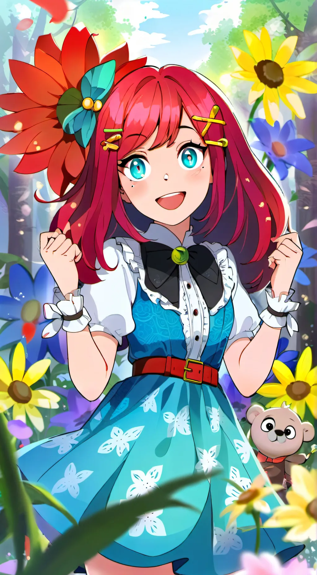 ai character: Girl club Poppy PT background