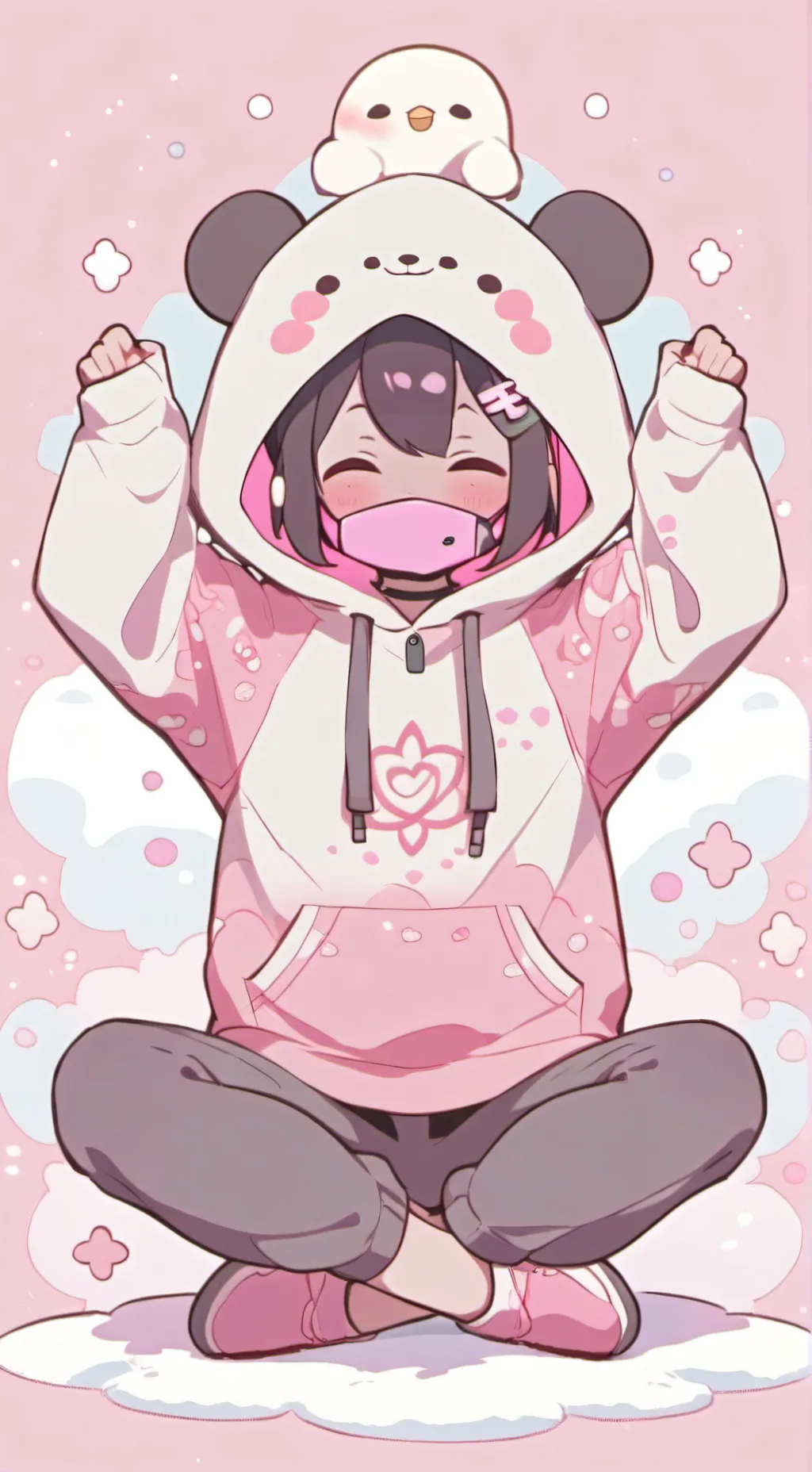 ai character: stinky gacha child background