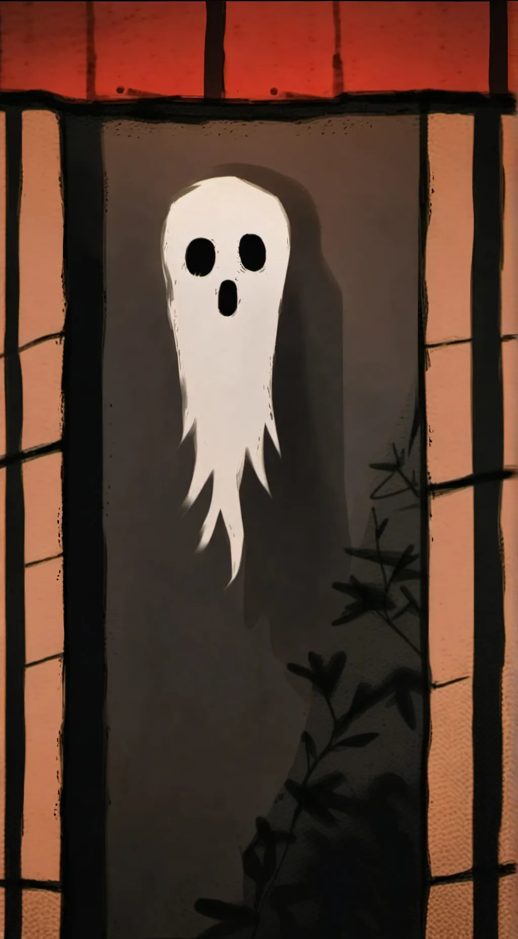 ai character: Henry the ghost  background
