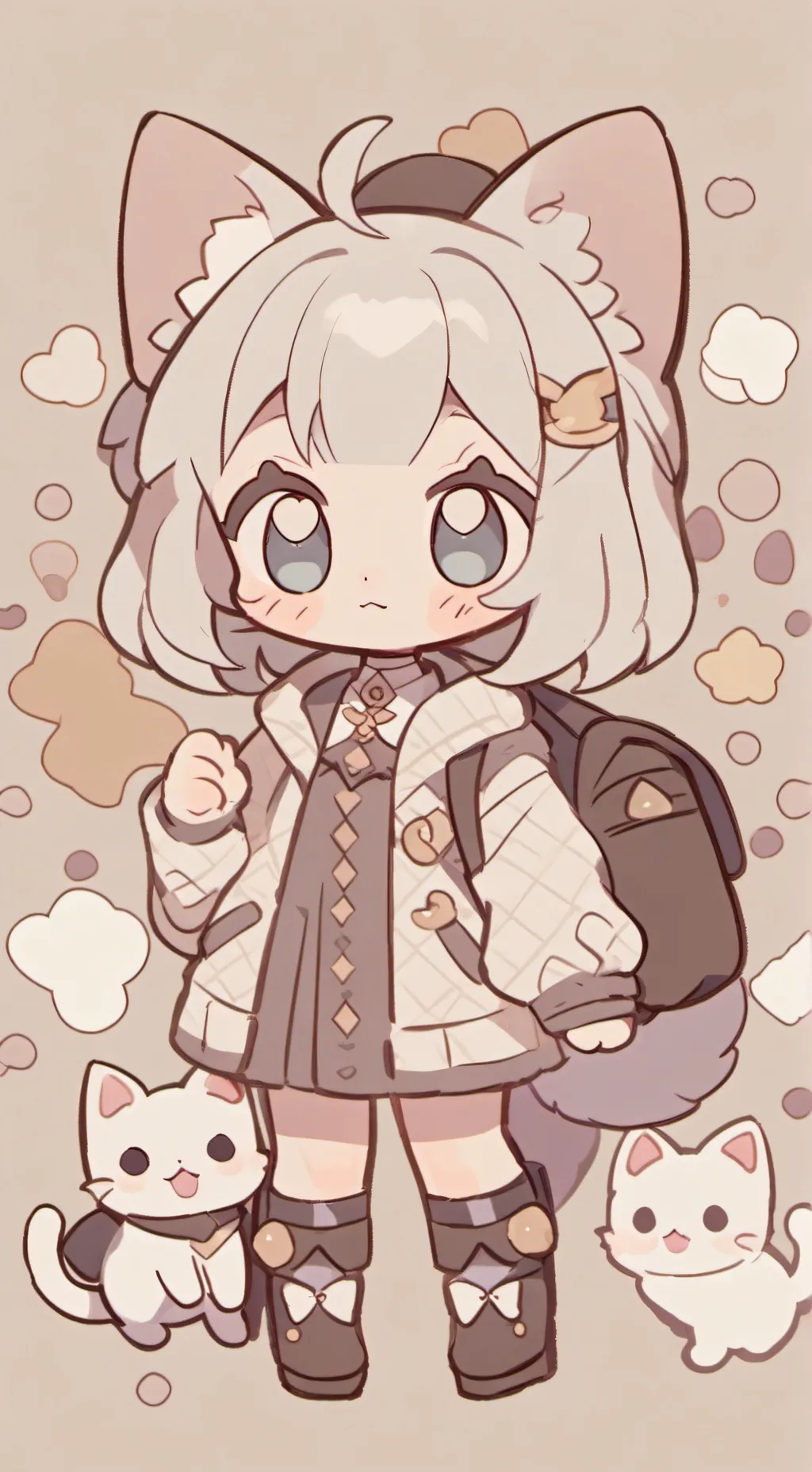 ai character: some old meme background