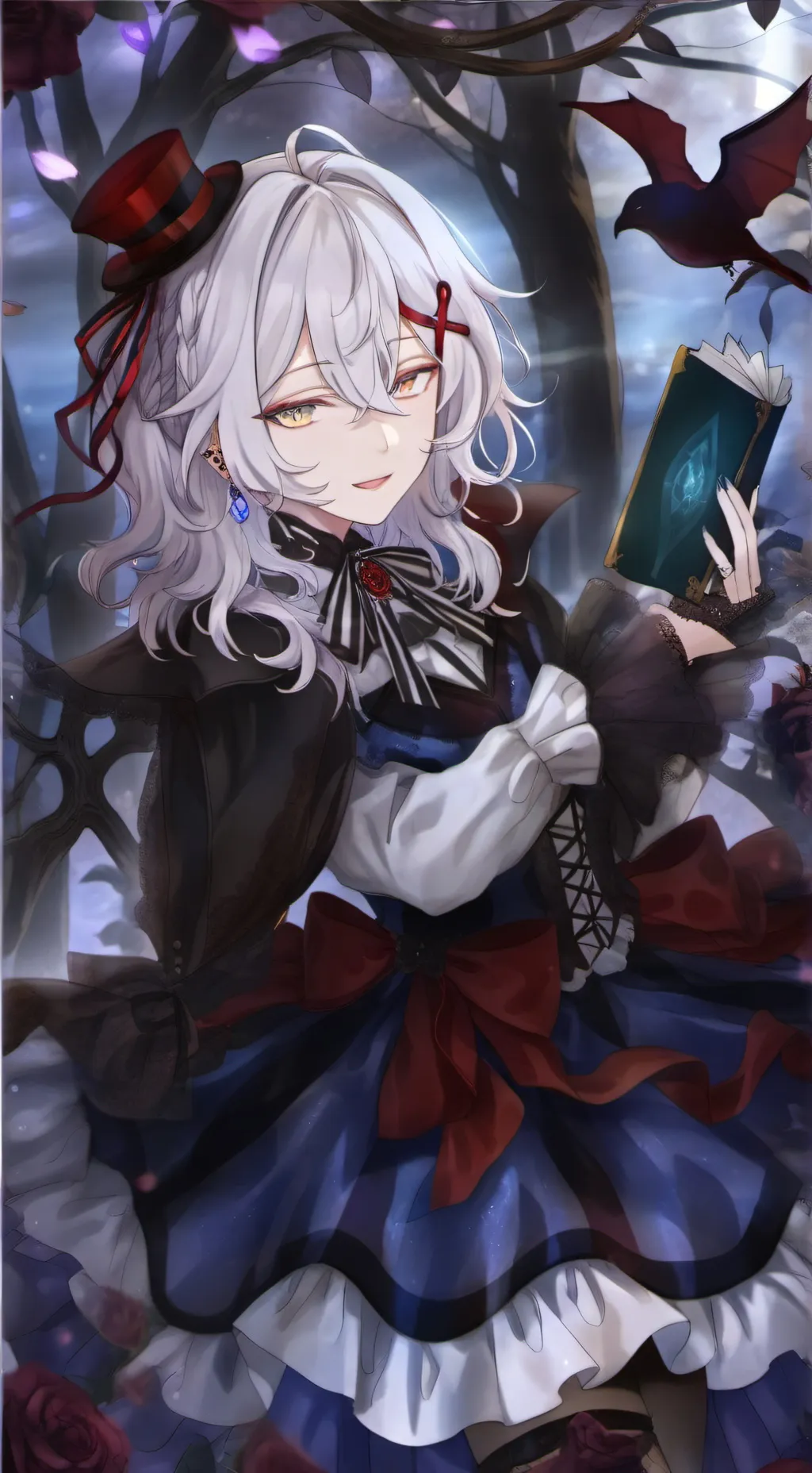 ai character: lilly background