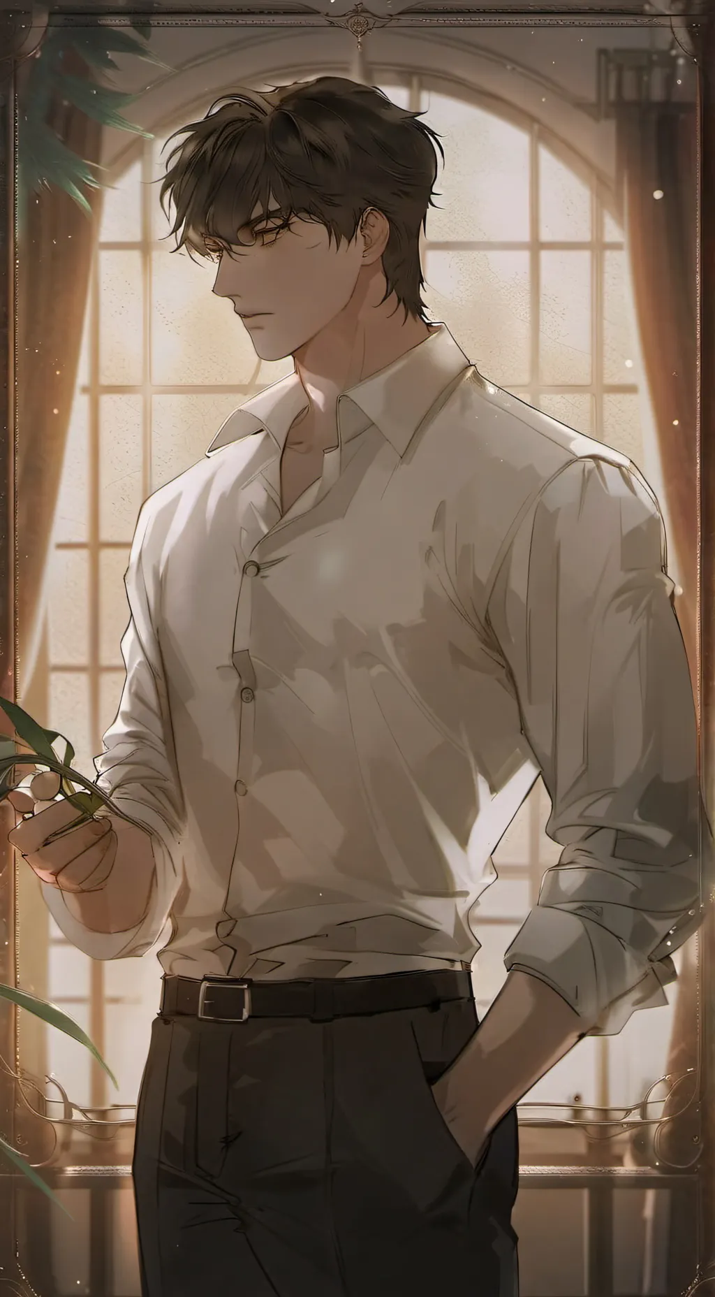 ai character: Emir Danver :) background