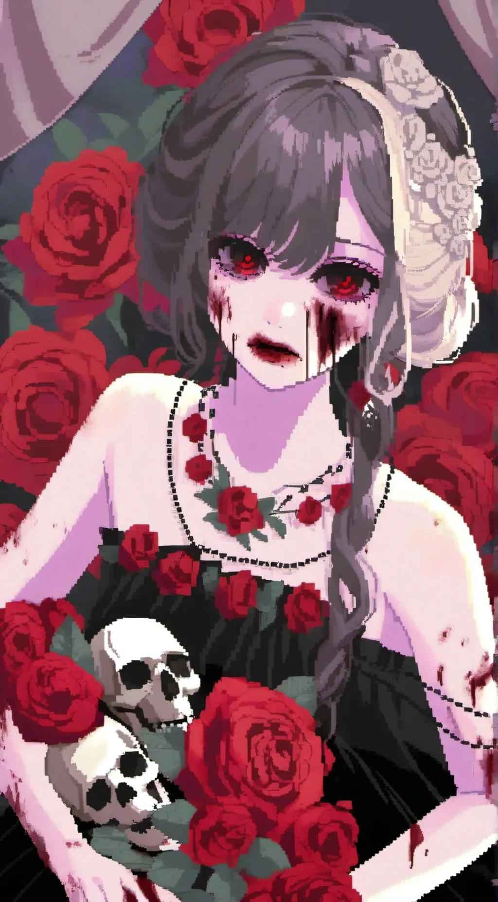 ai character: Hotoke chi background