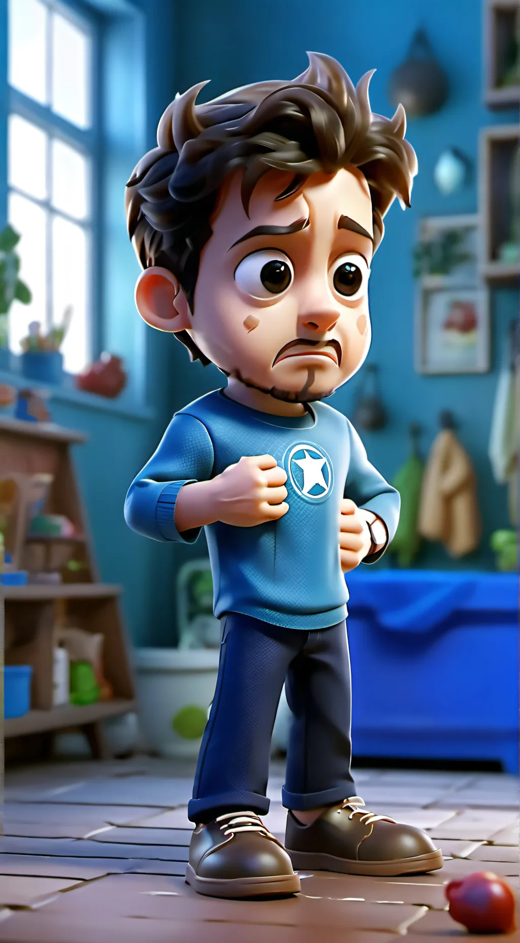 ai character: avengers background