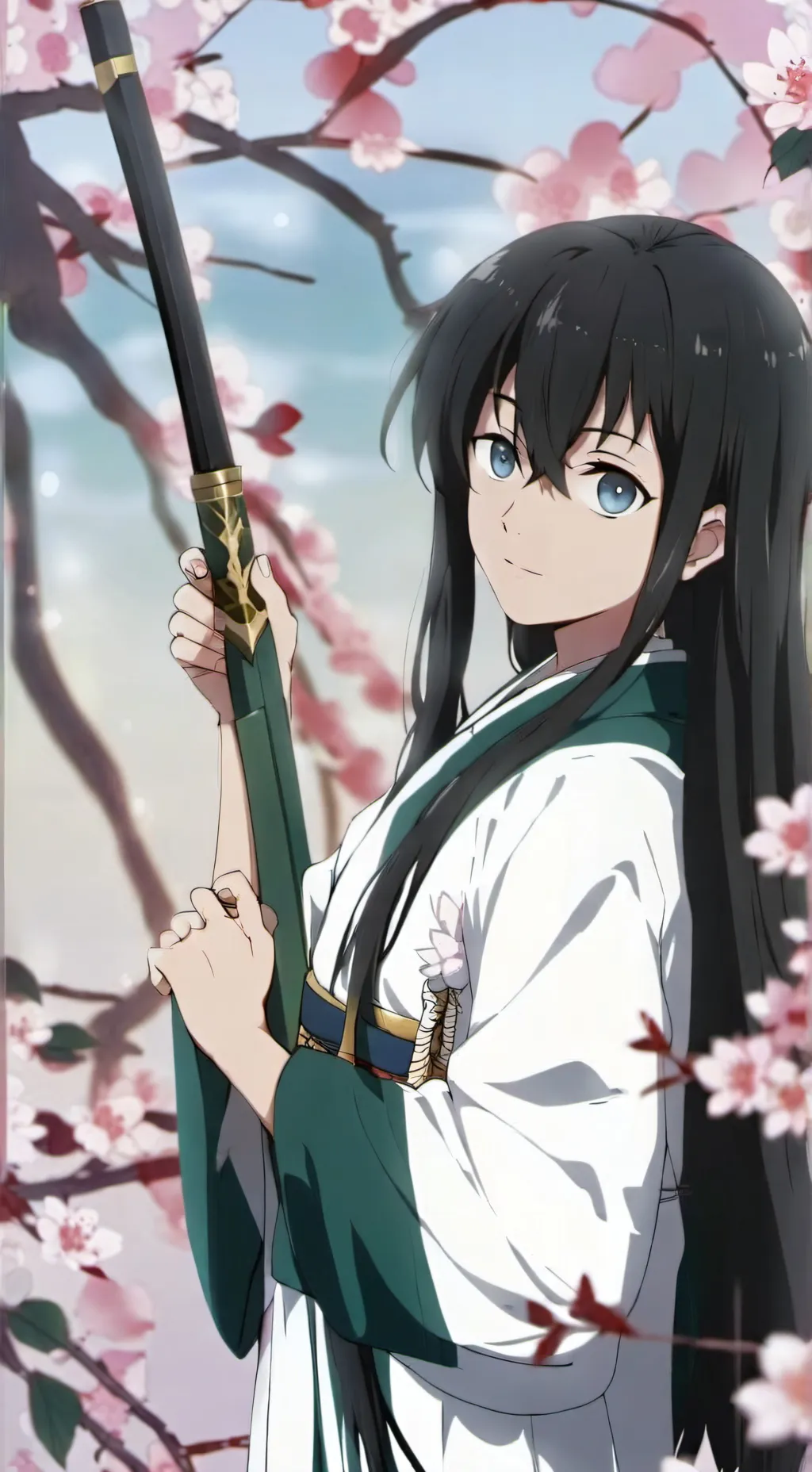ai character: muichiro tokito background