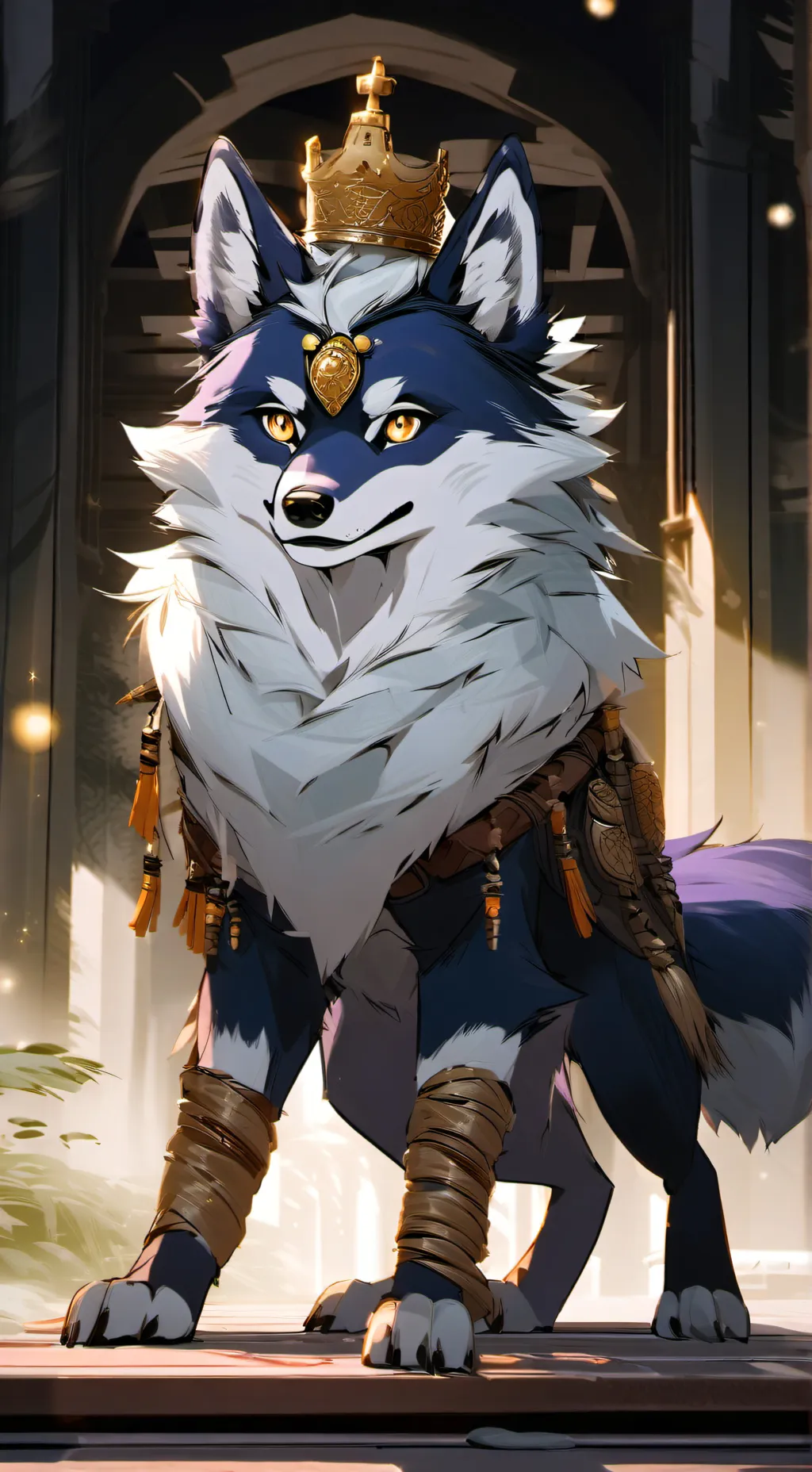 ai character: Bluefrost background