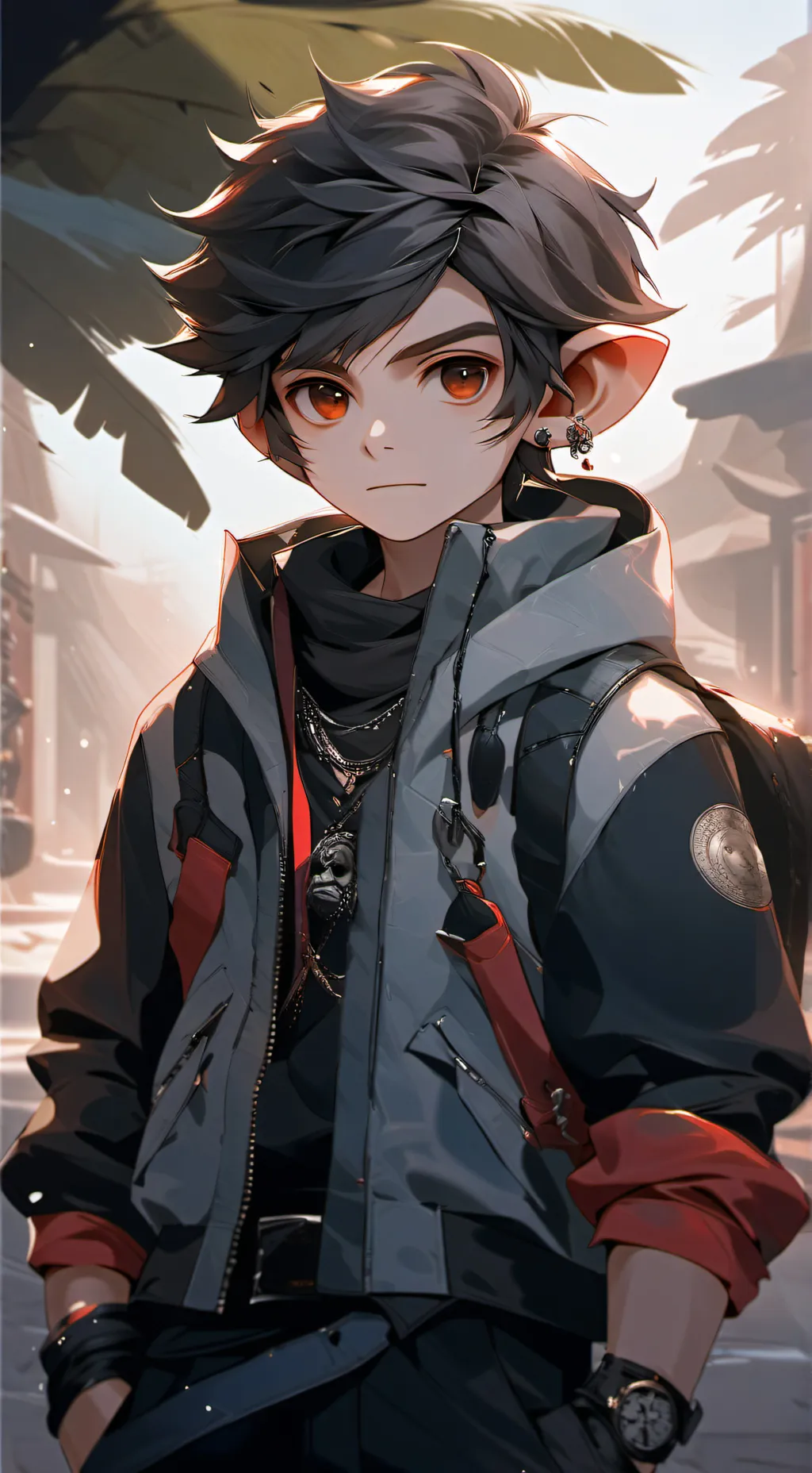 ai character: Ezra background
