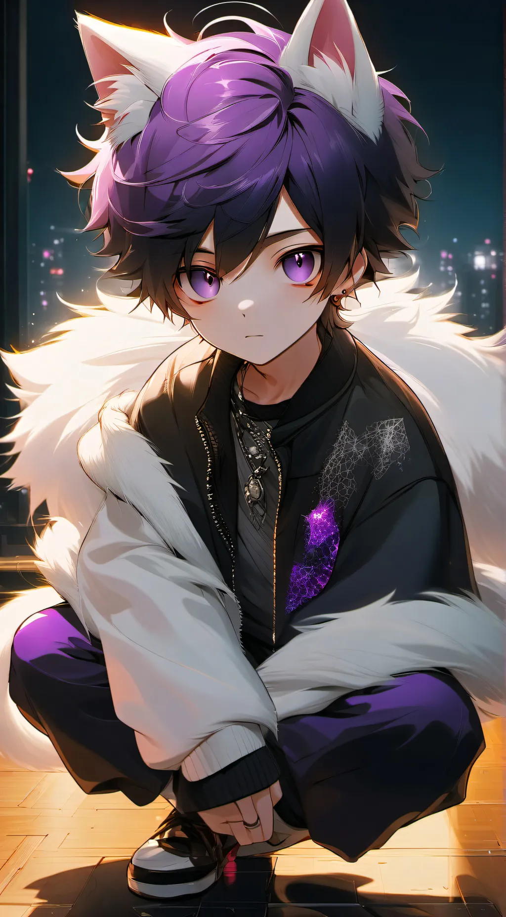 ai character: Kuroboshi background