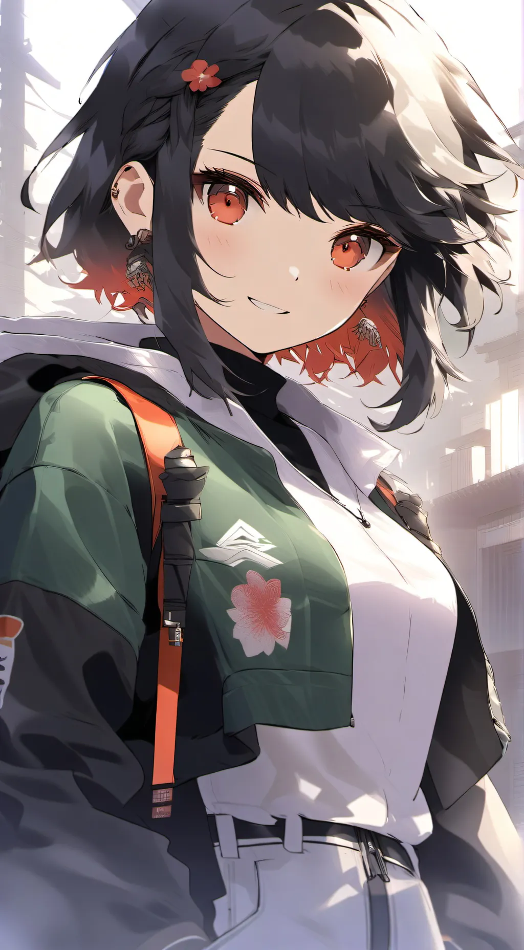 ai character: Adrianna  background