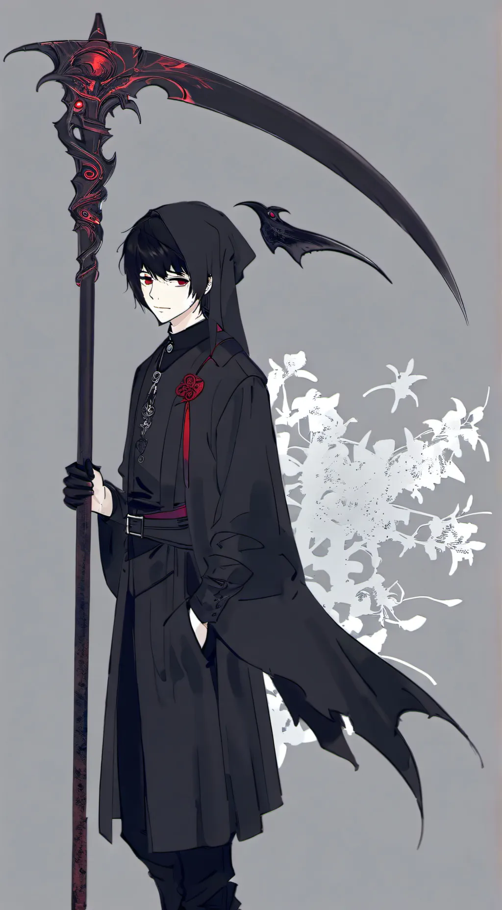 ai character: ❥♡Damienɞ💀 background