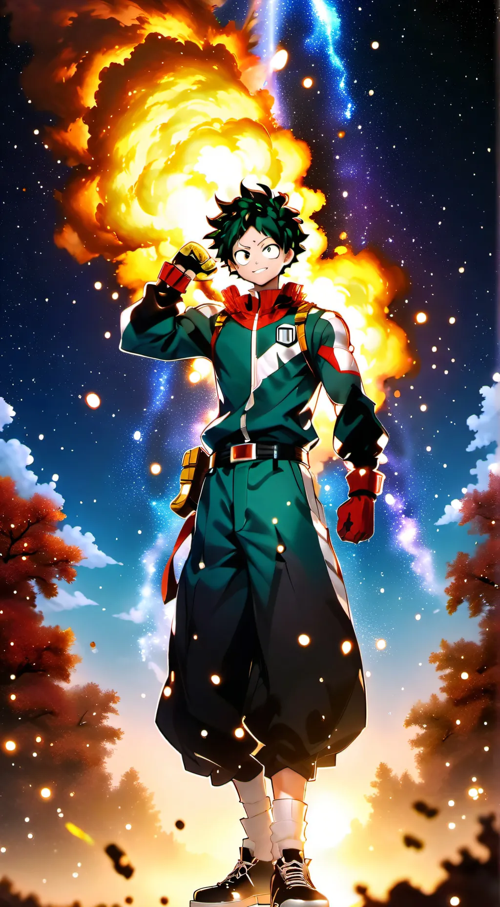 ai character: mha background