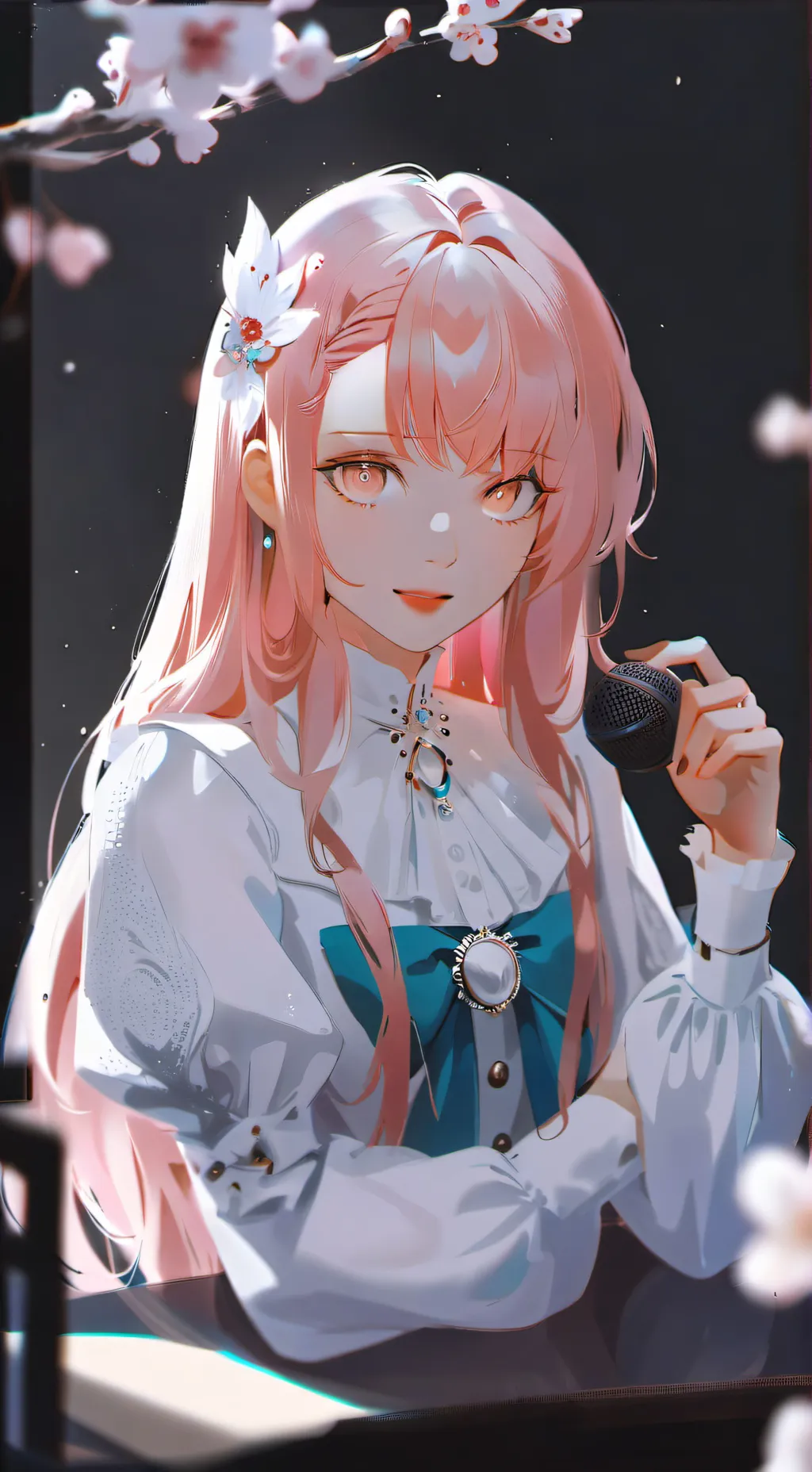 ai character: Luna background