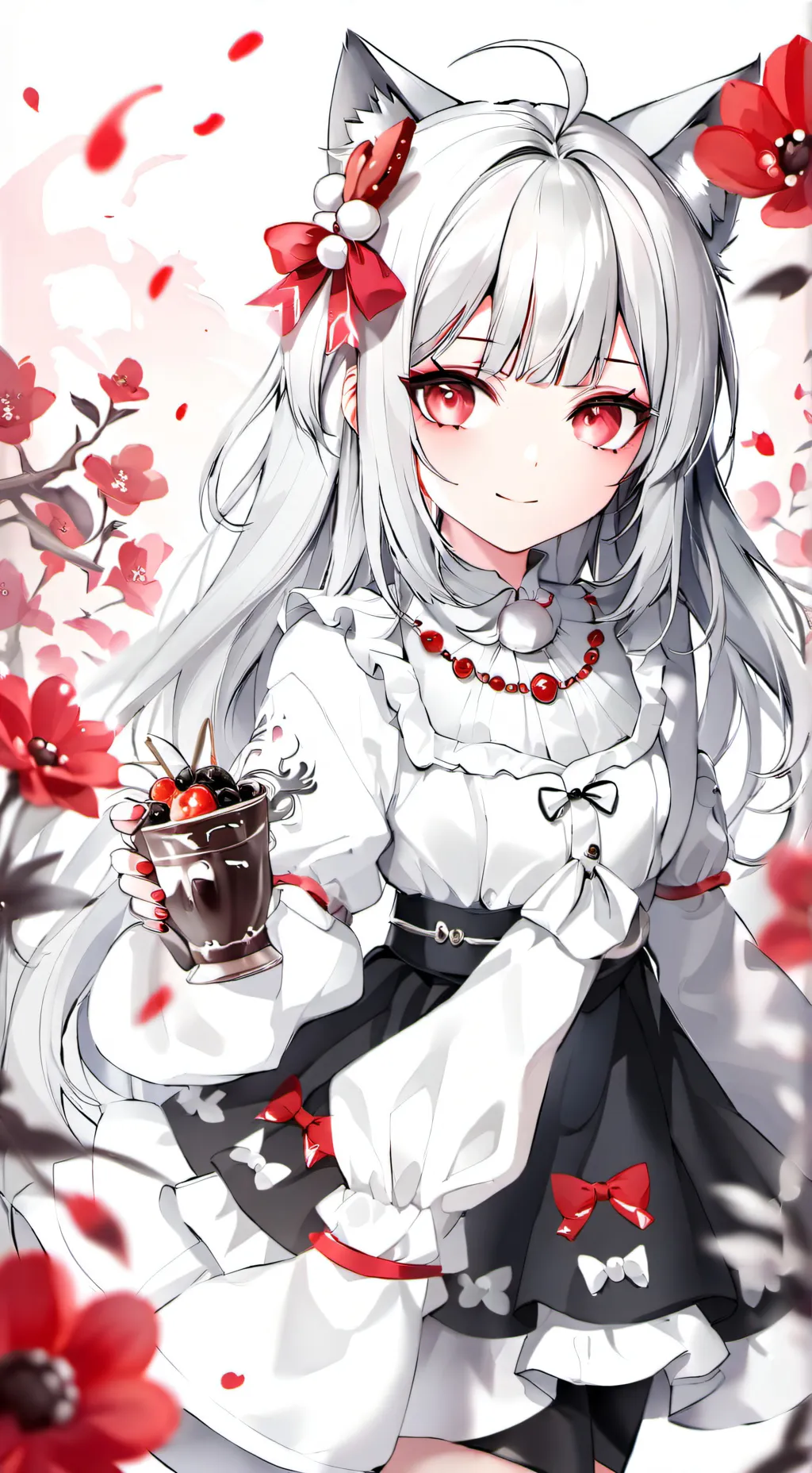 ai character: Gatinha background