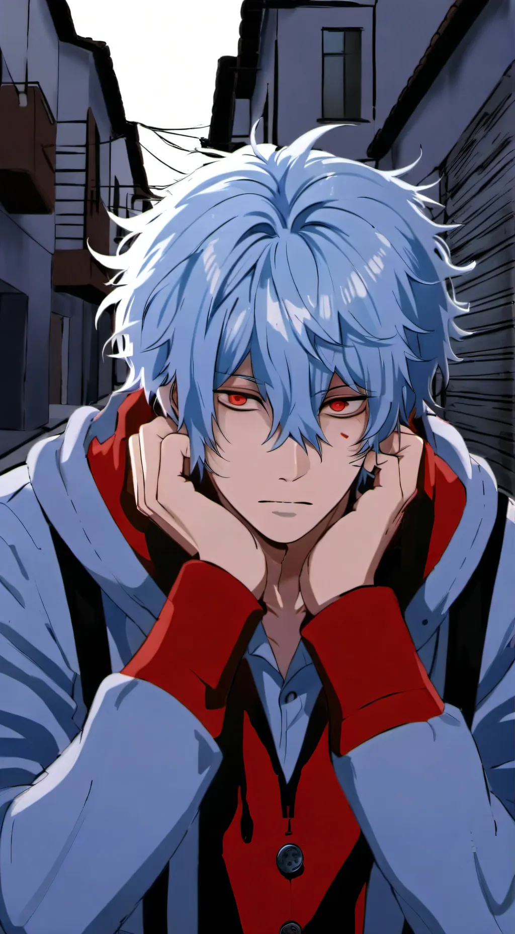 ai character: Shigaraki background
