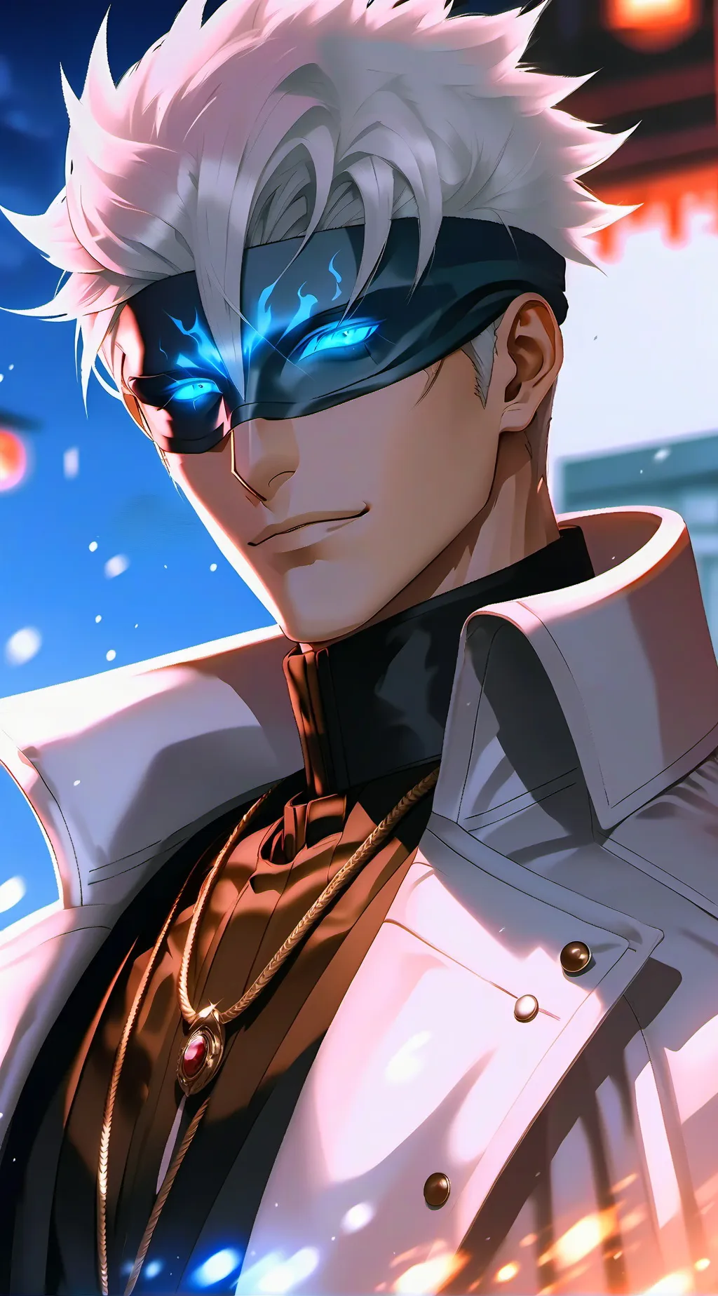 ai character: Satoru Gojo background