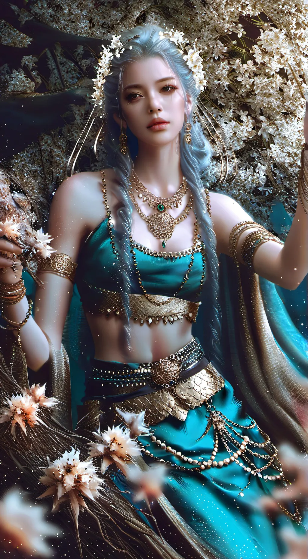 ai character: mean girl background