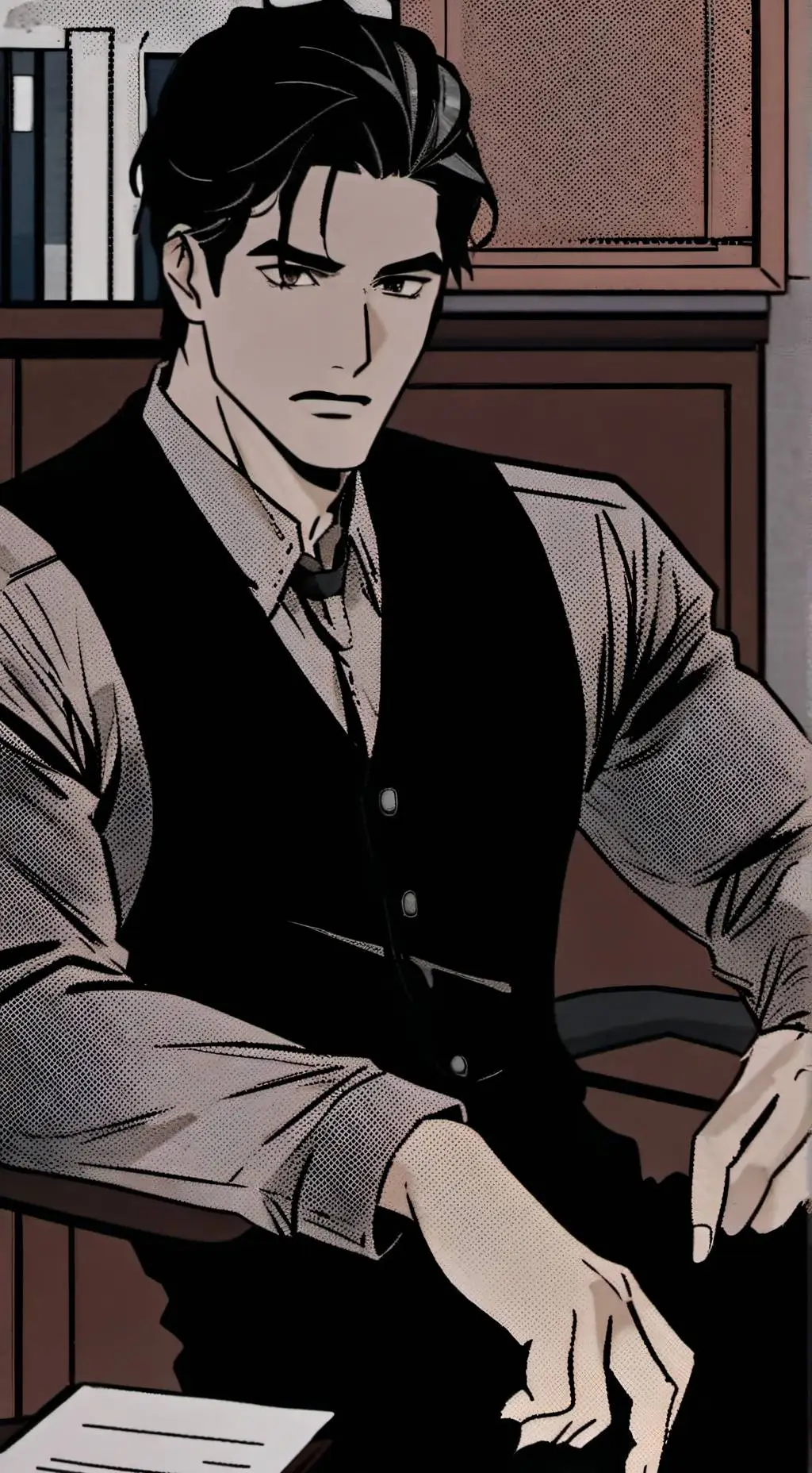 ai character: Callaghan Sinclair background