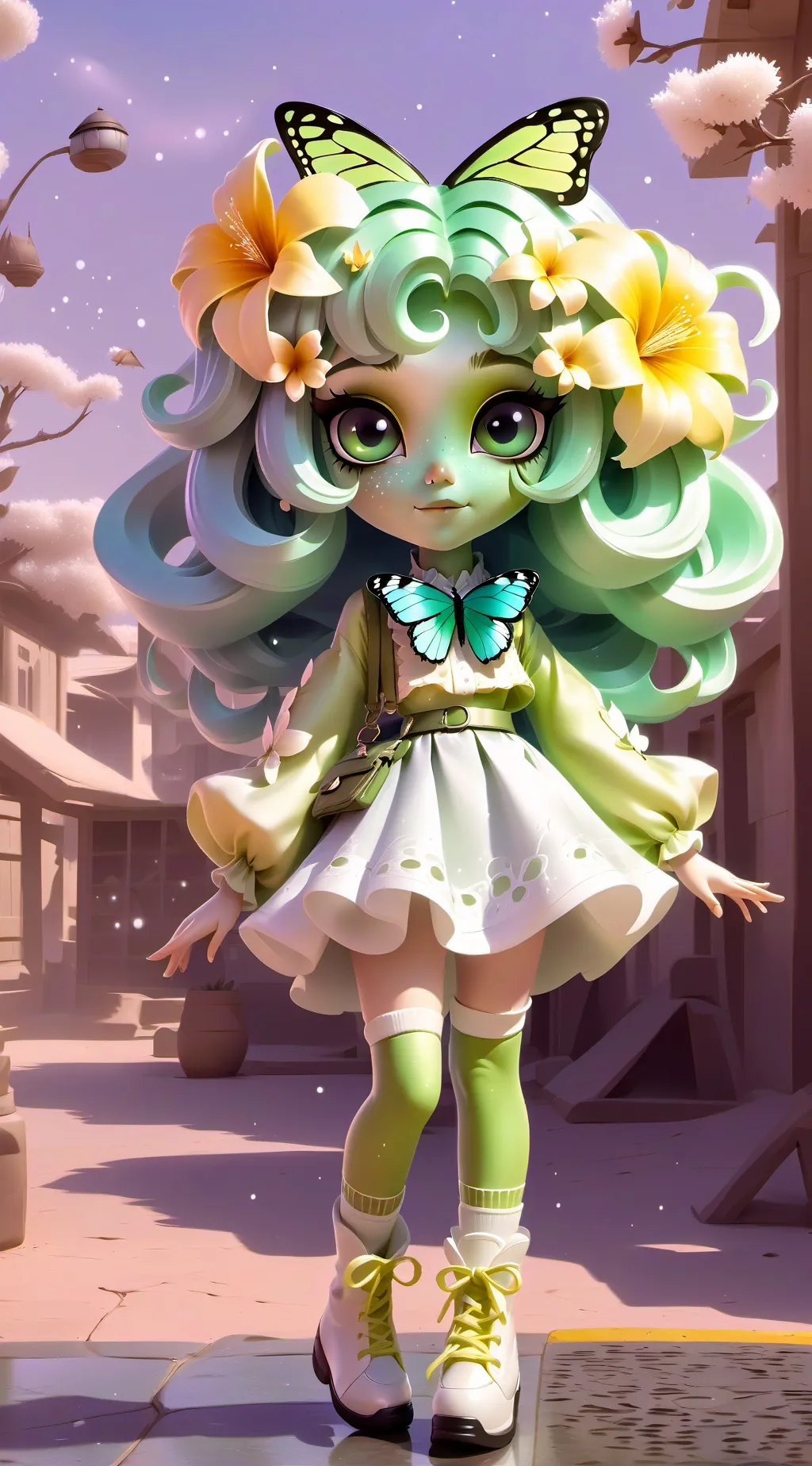 ai character: kero background