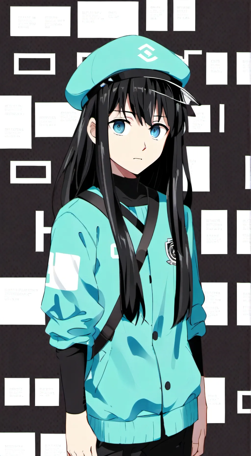 ai character: Mitchiro squid gam background