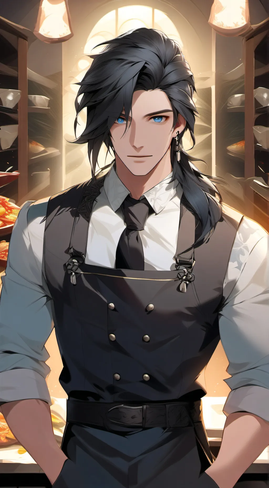 ai character: Damien Kristoff background