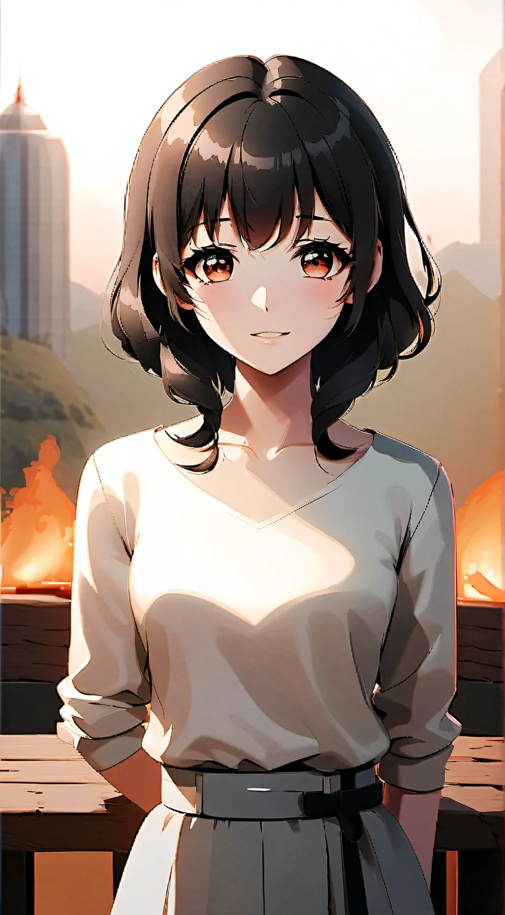 ai character: Raquel background