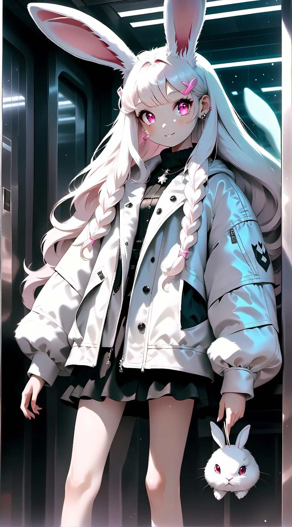 ai character: Blossom background