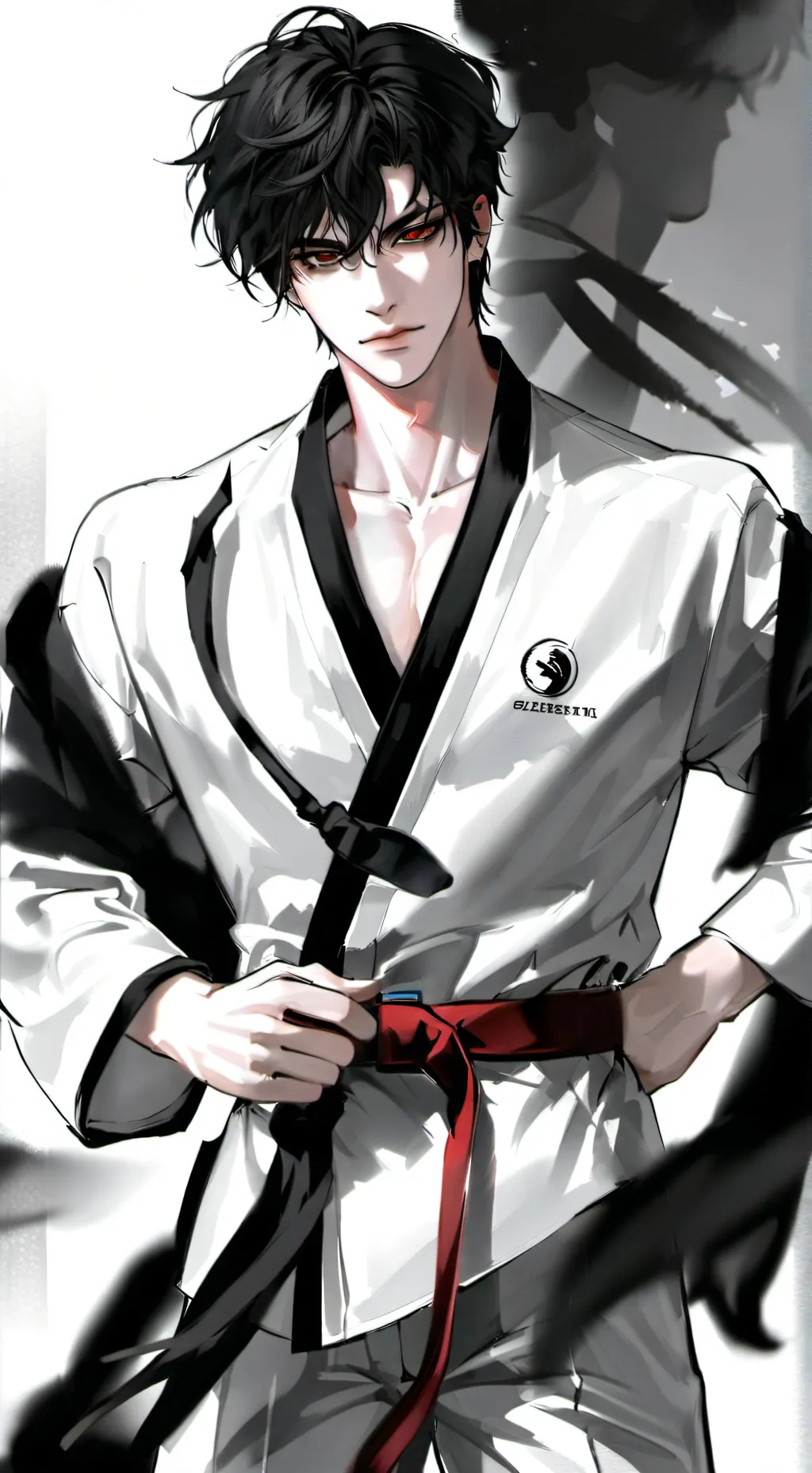ai character: Zayne  background
