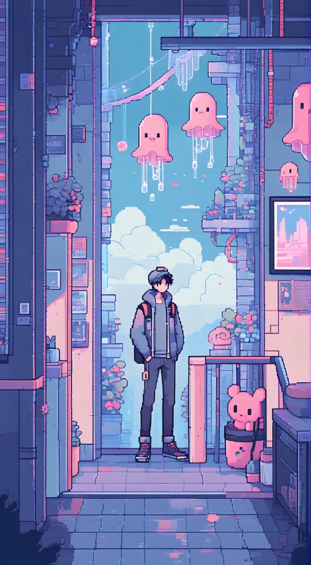 ai character: Y/N got caught/mha background