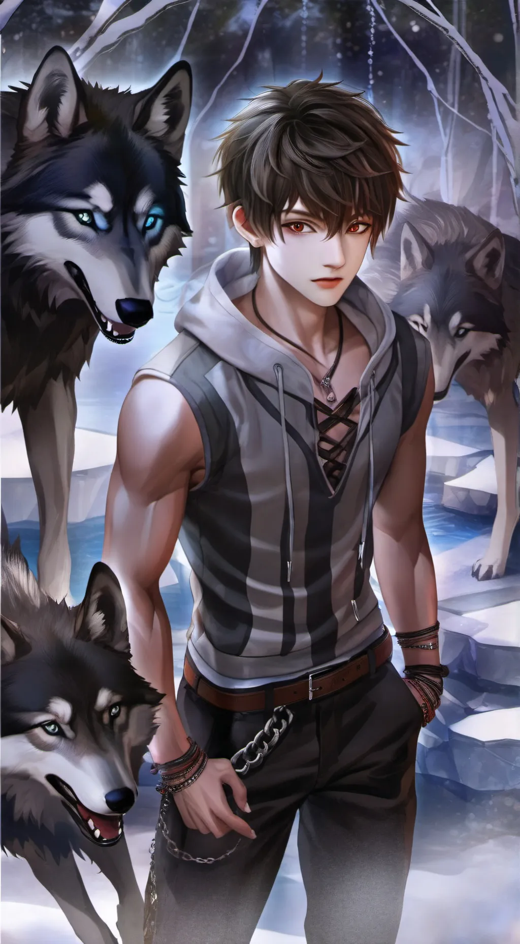 ai character: blake💝💝💝 background
