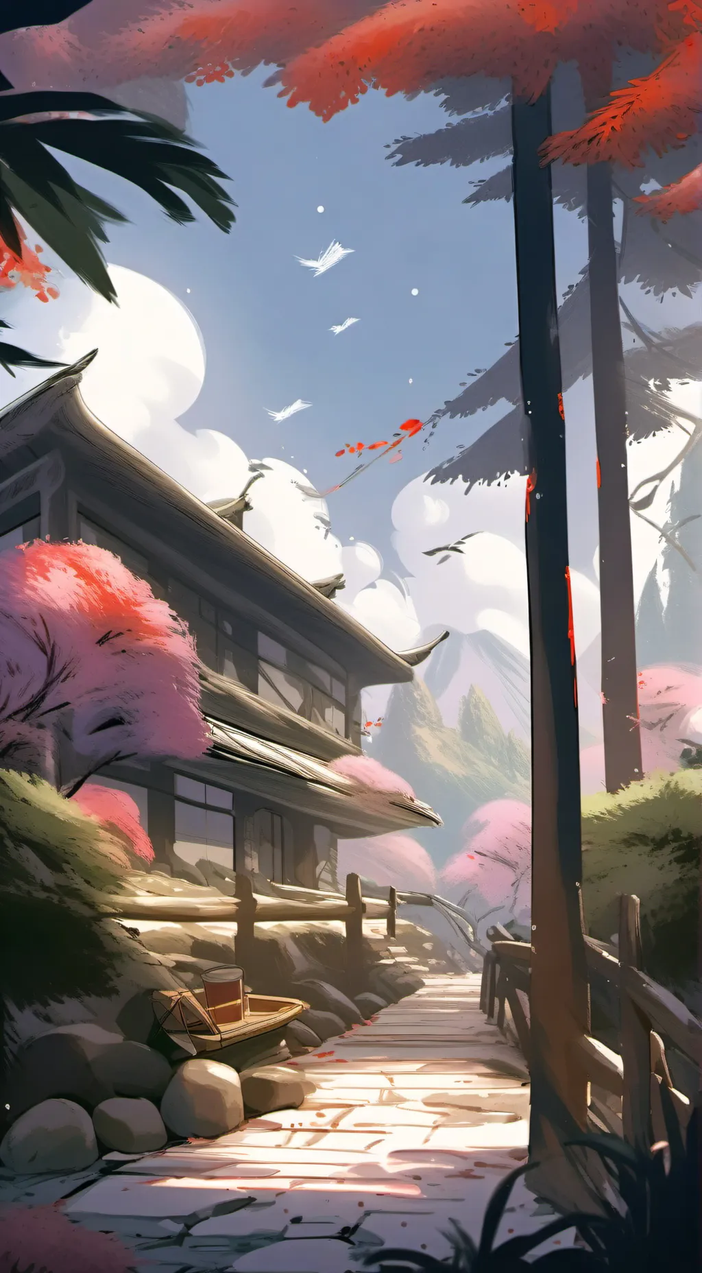 ai character: Cuppy background