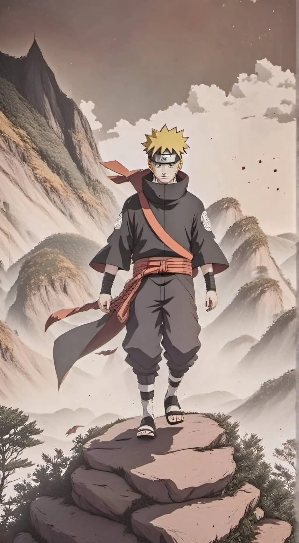 ai character: Naruto background