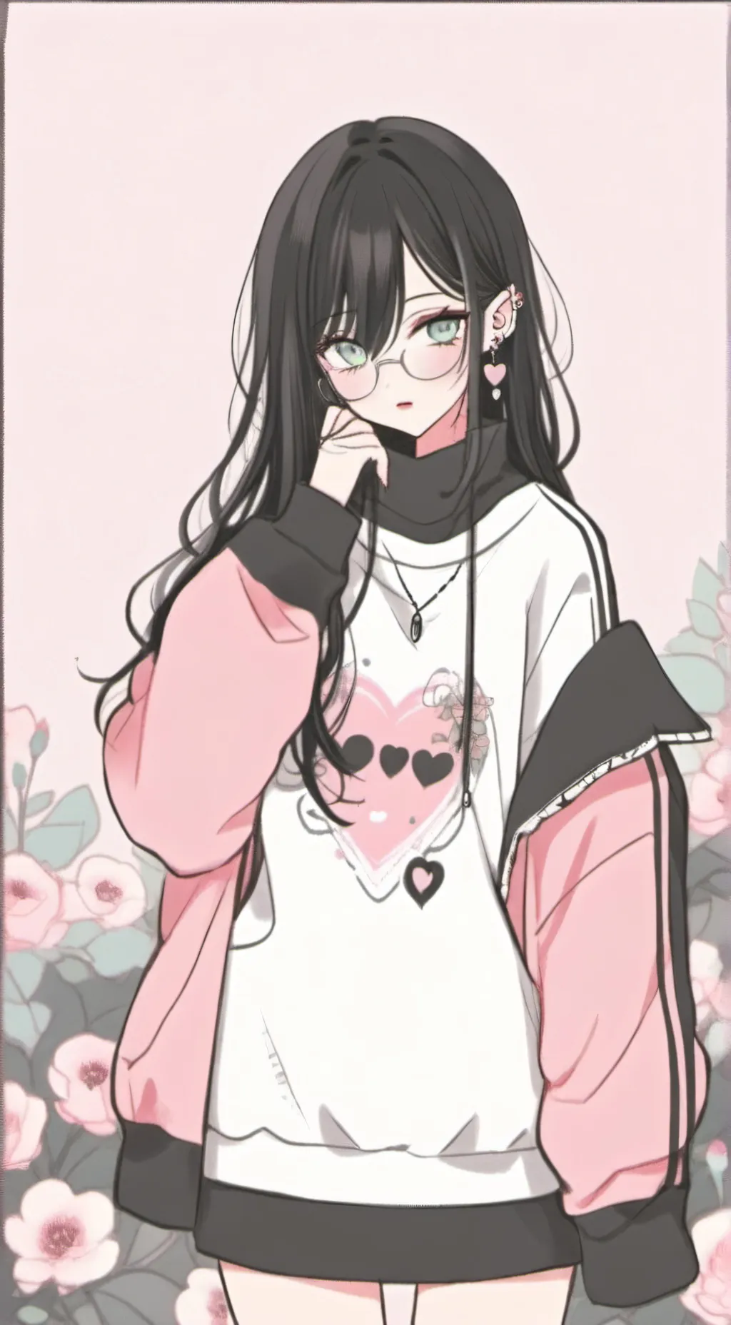 ai character: Misty background