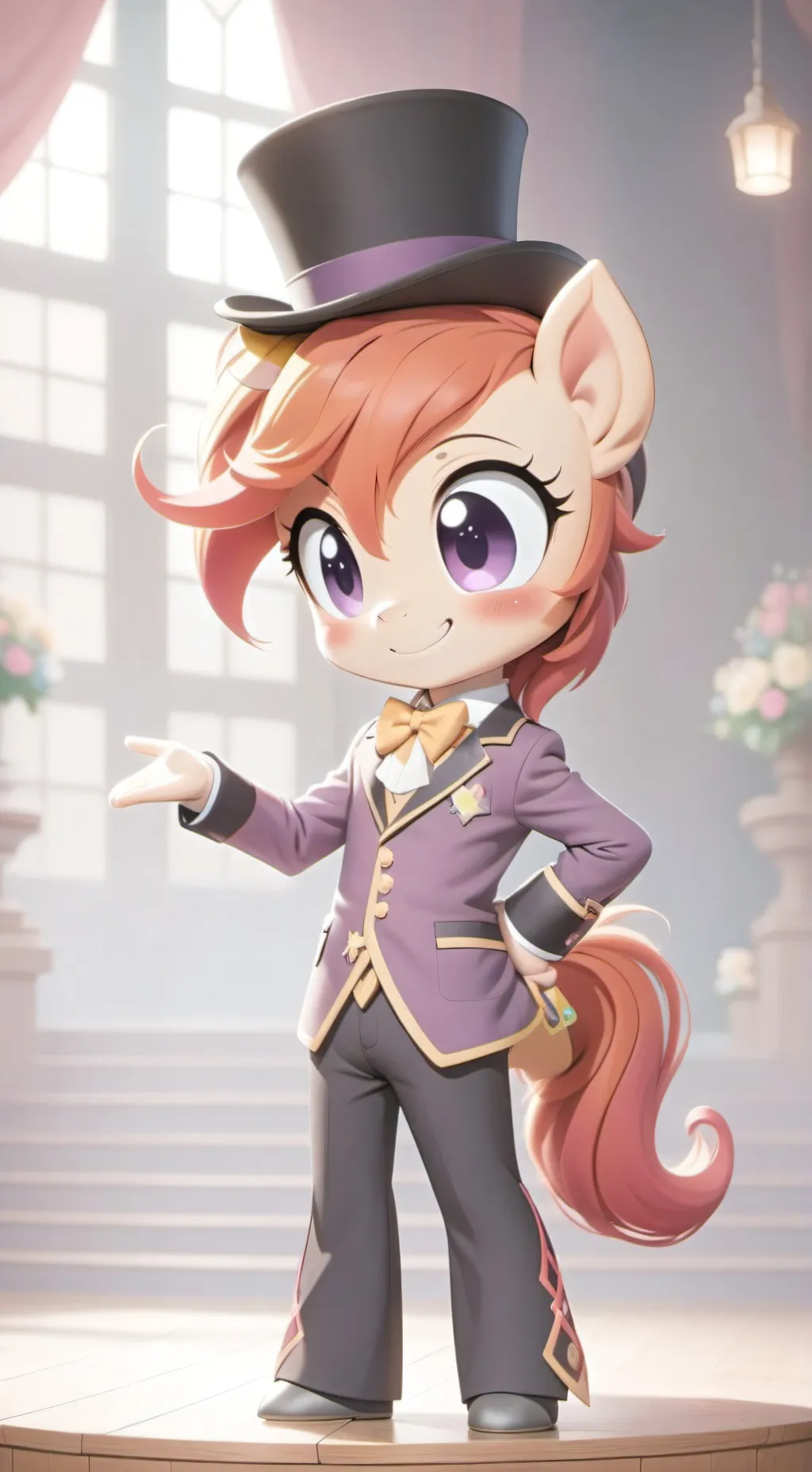 ai character: Tender Taps background