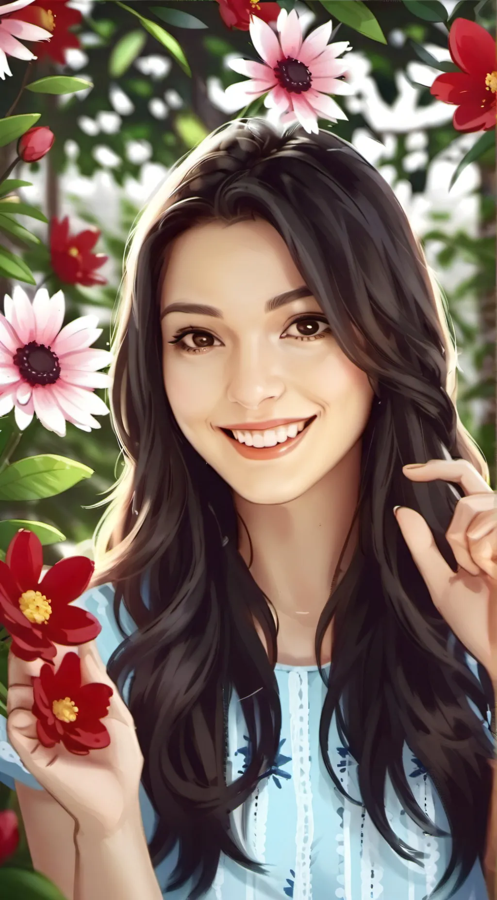 ai character: Emily background