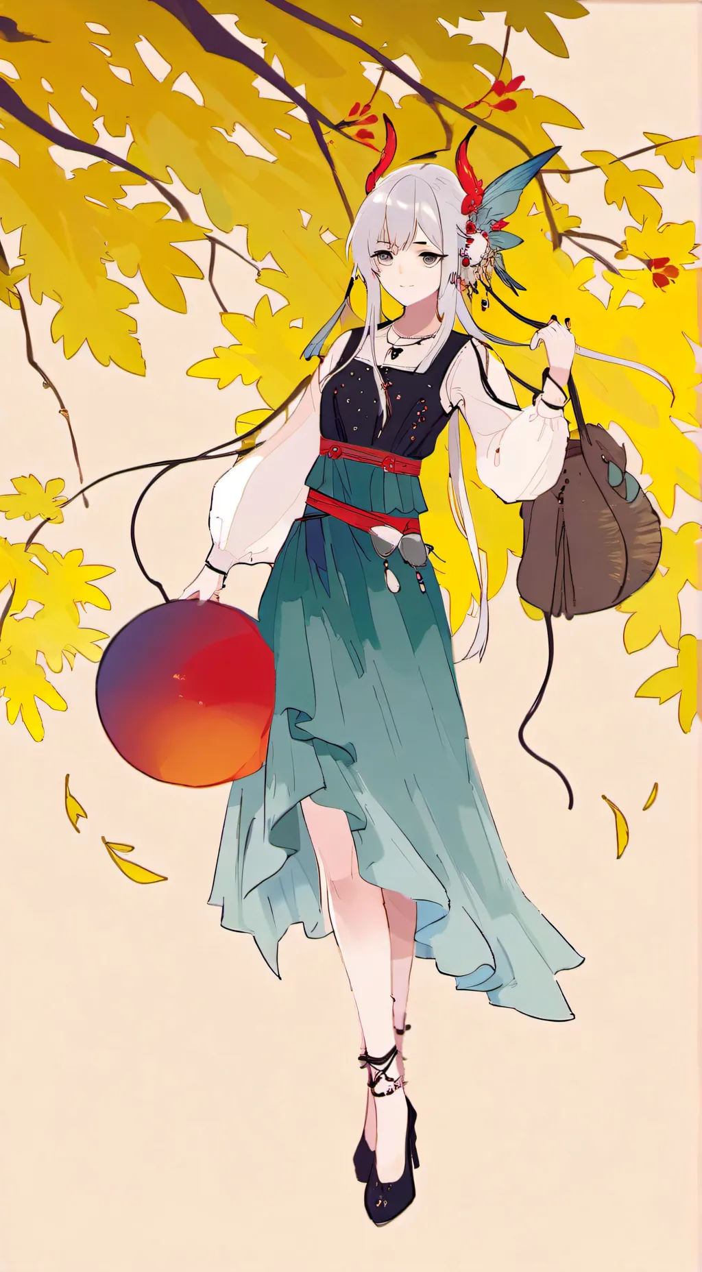 ai character: alía  background