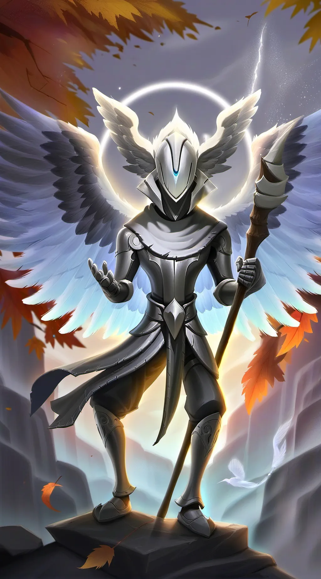 ai character: Air stickman background