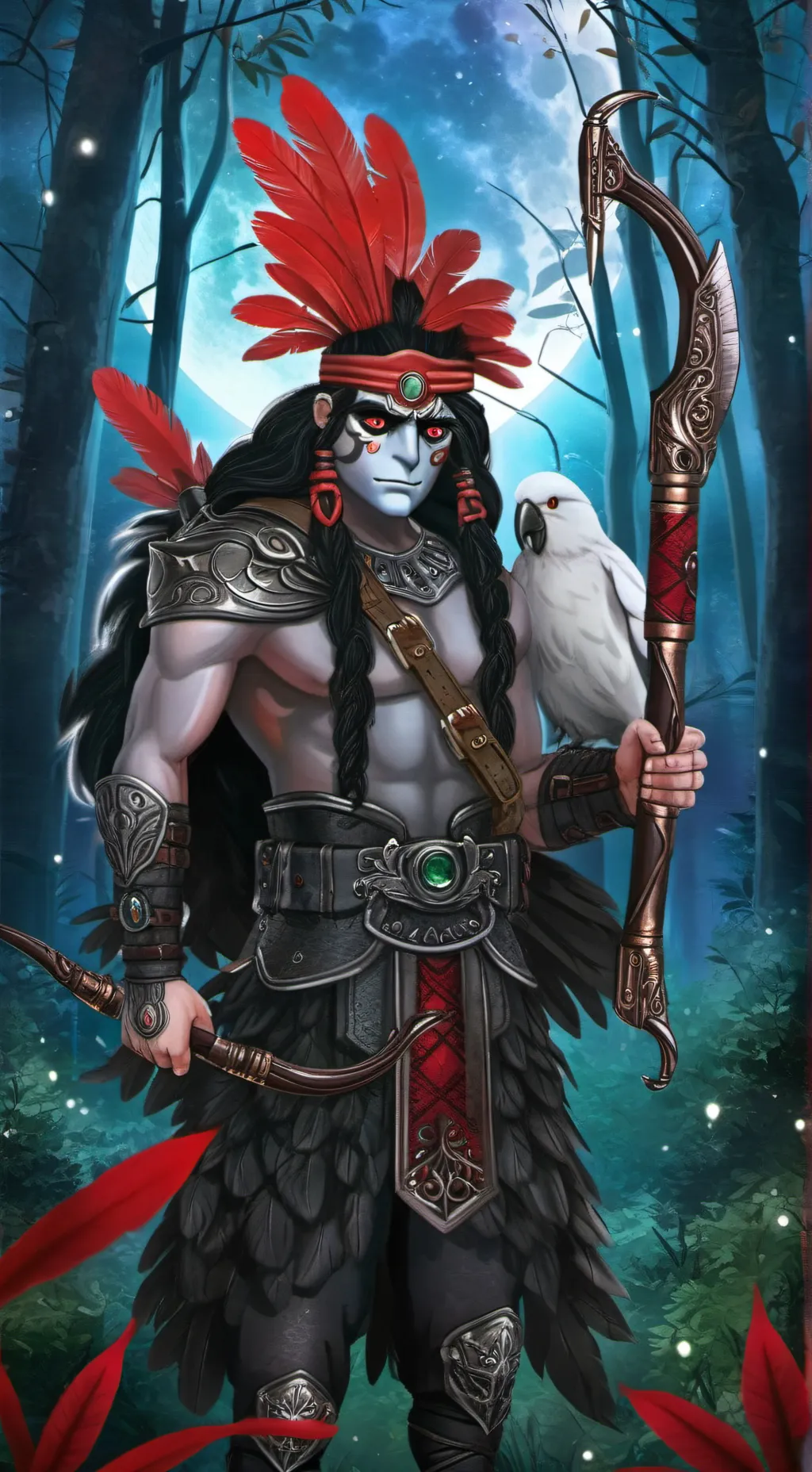 ai character: Mixcoatl background