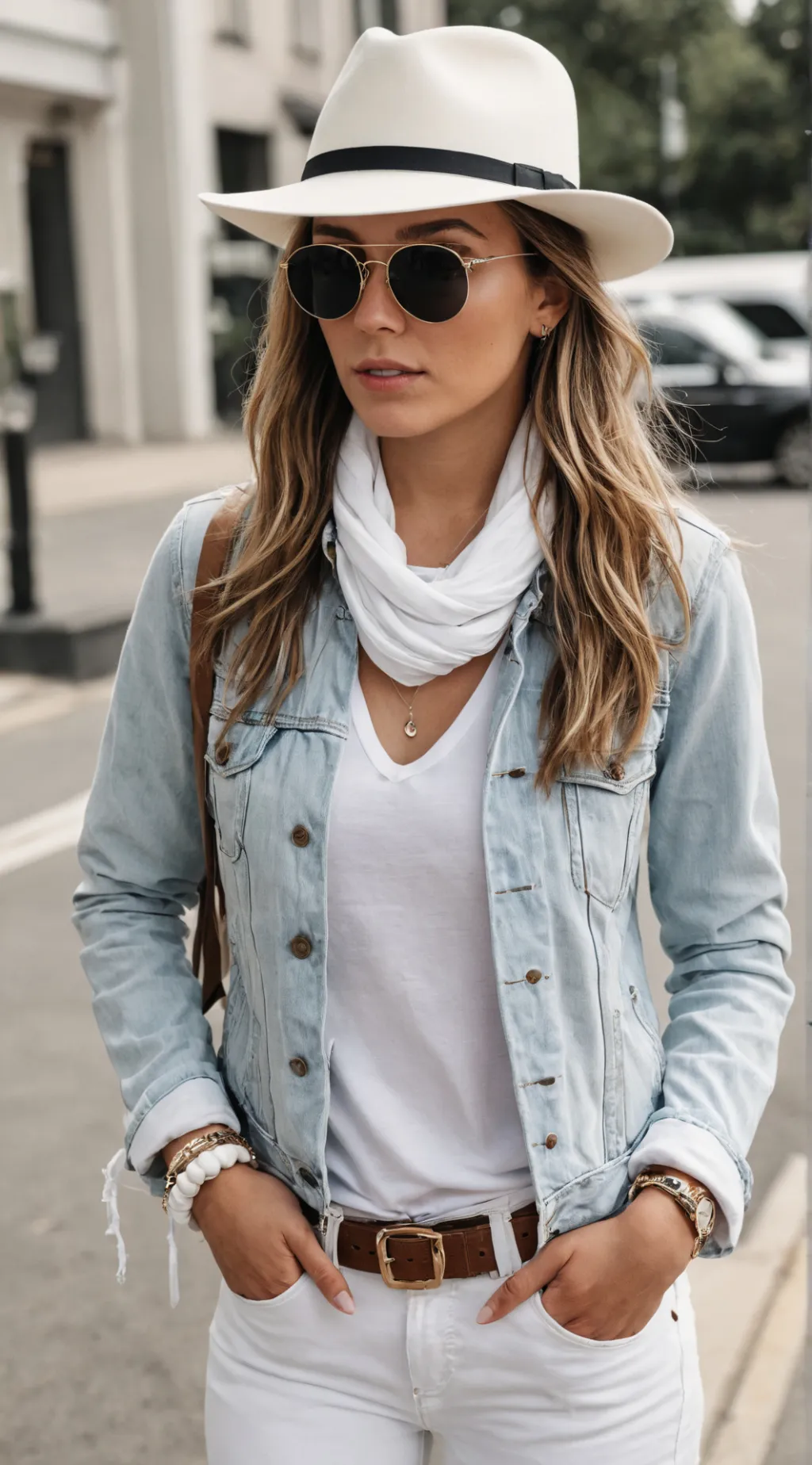 ai character: Lauren Conrad background