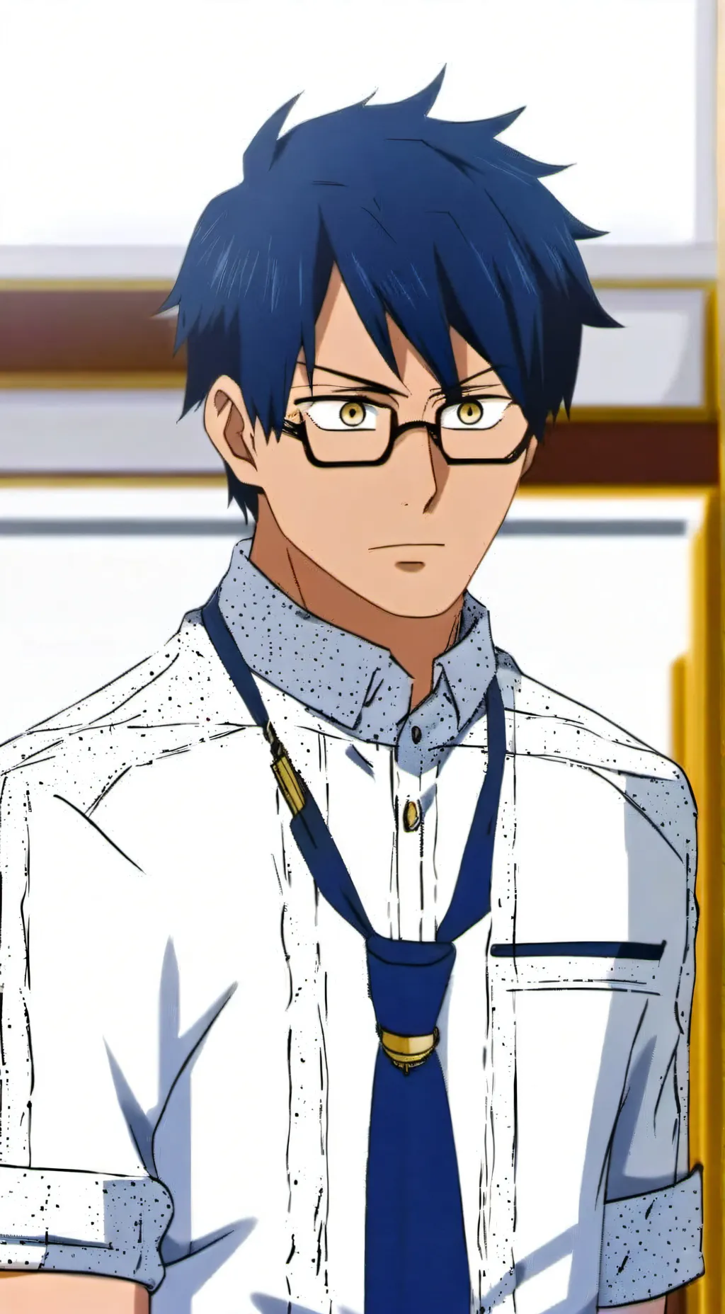 ai character: Tenya Ida  background