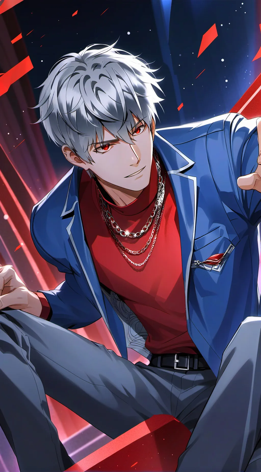 ai character: Vincent background