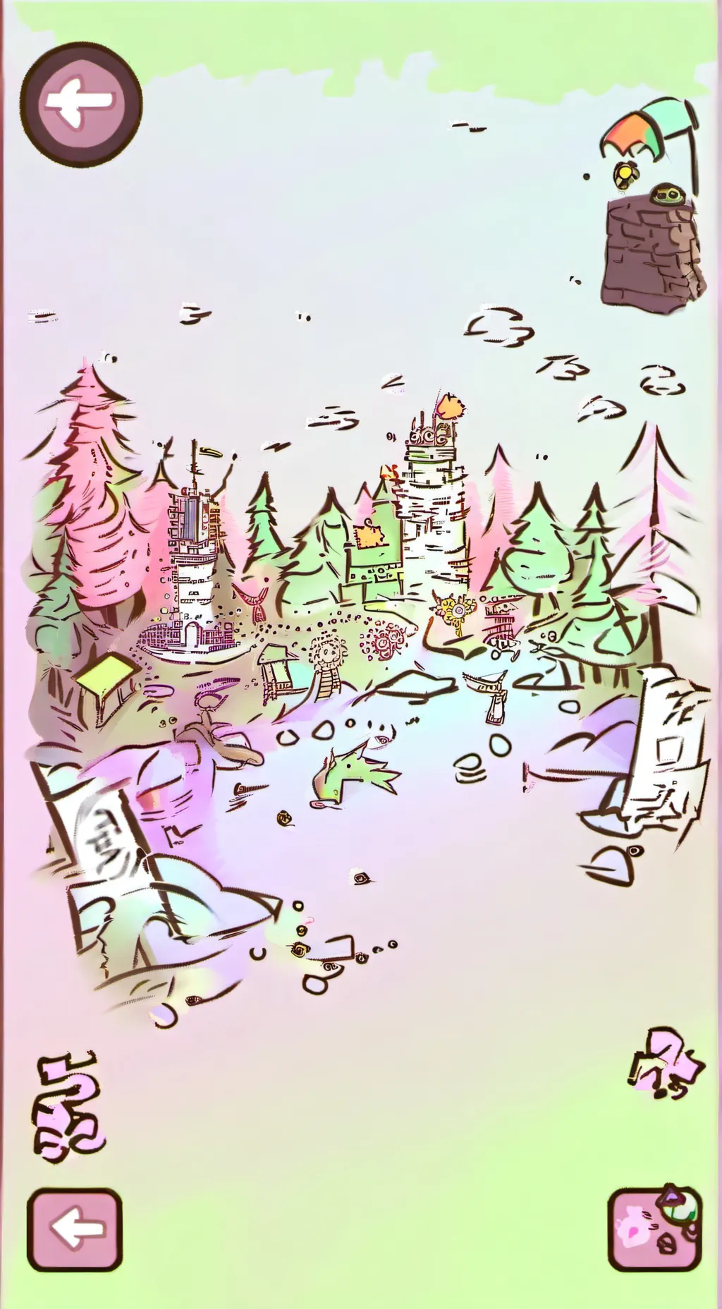 ai character: Fruitcake(kids) background
