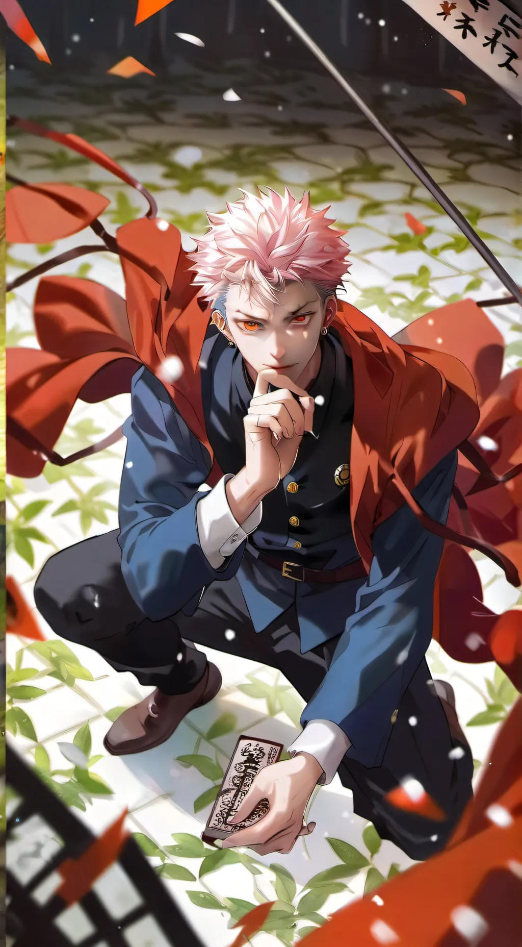 ai character: Sukuna background